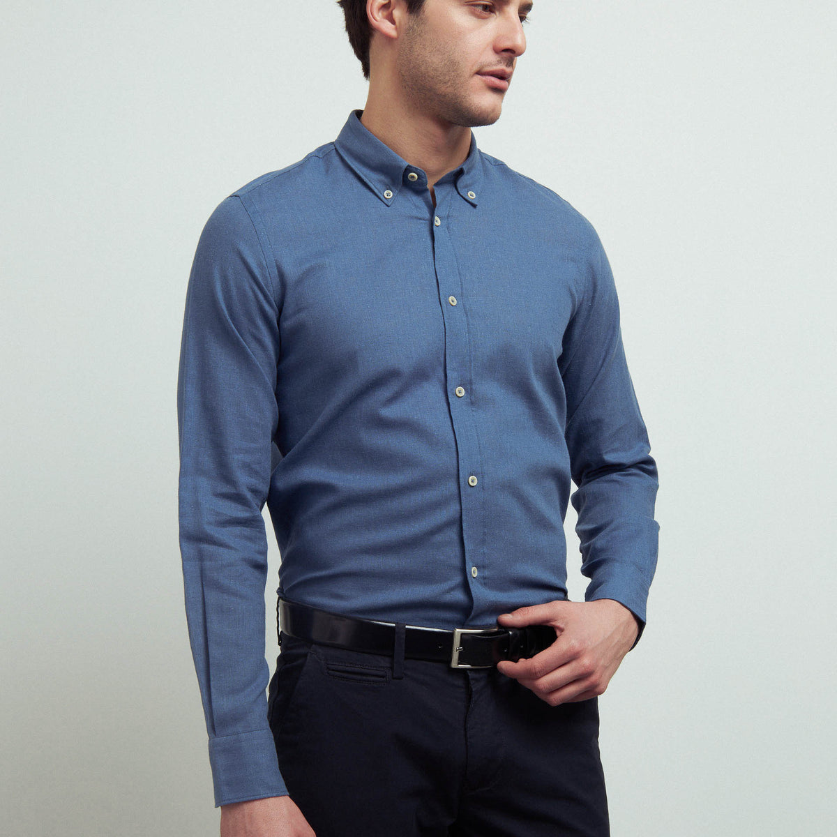 Conbipel Camicie Uomo Prezzi Camicia Slim Fit In Lino