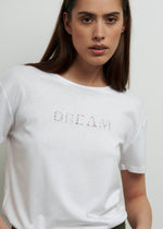 T-shirt con ricamo