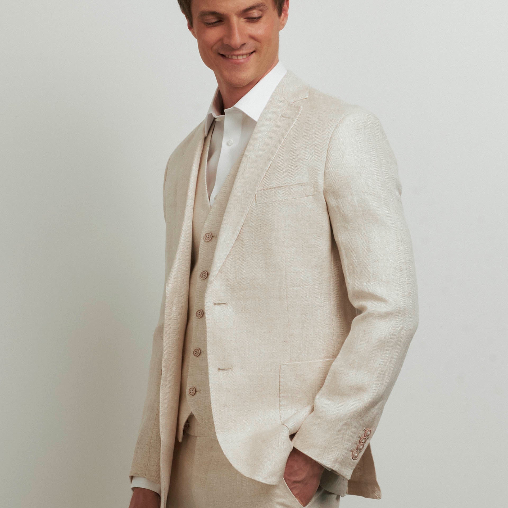 Blazer in puro lino