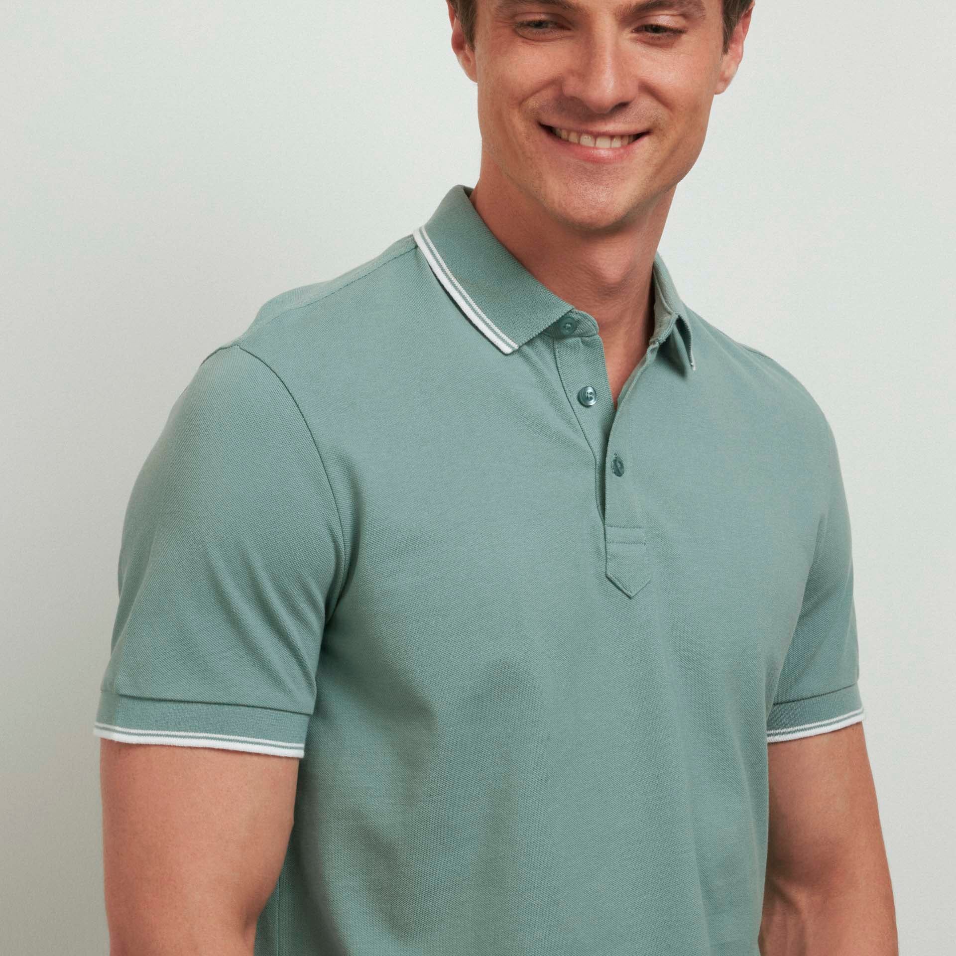Polo piquet puro cotone