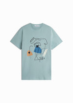 T-shirt stampata
