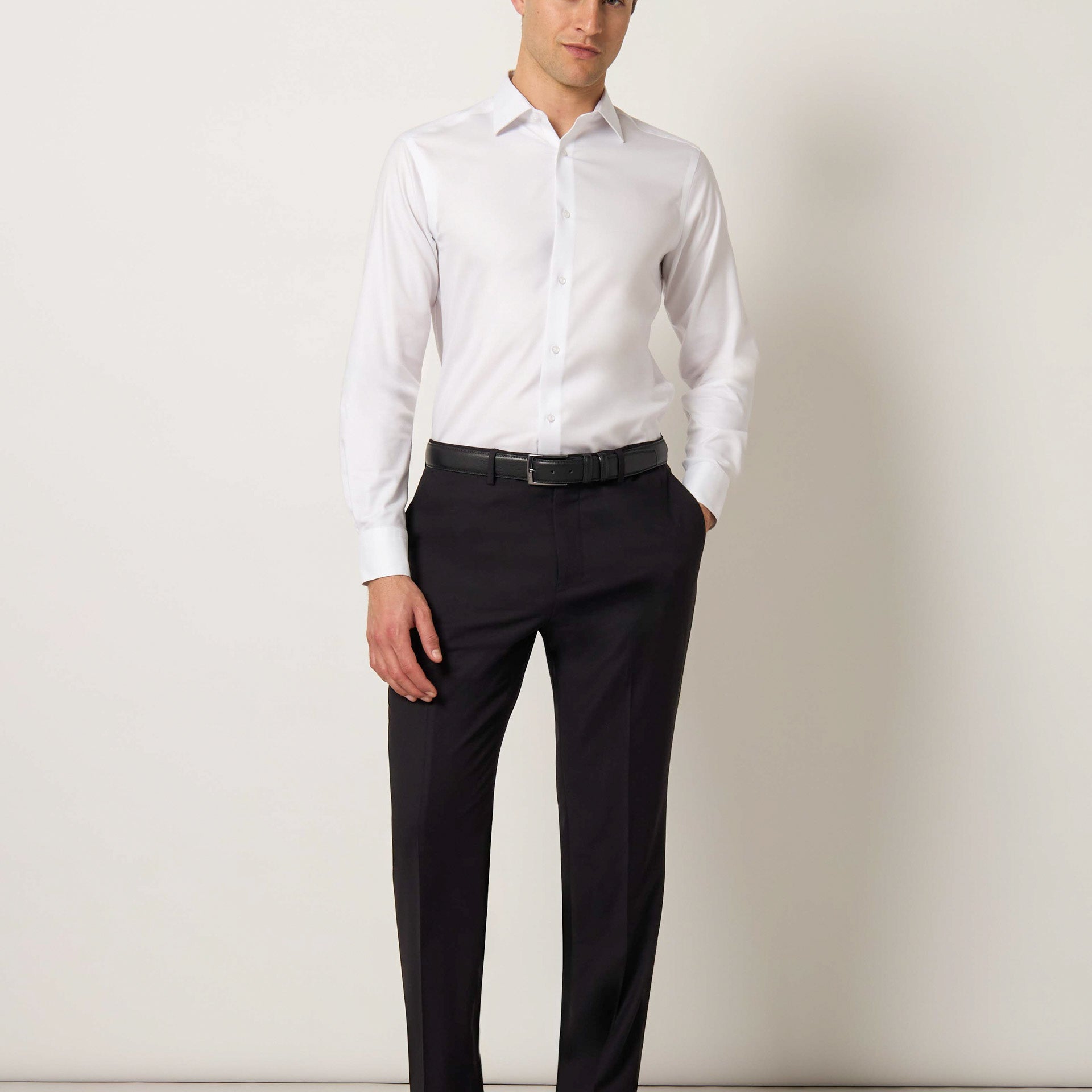 Camicia no stiro regular