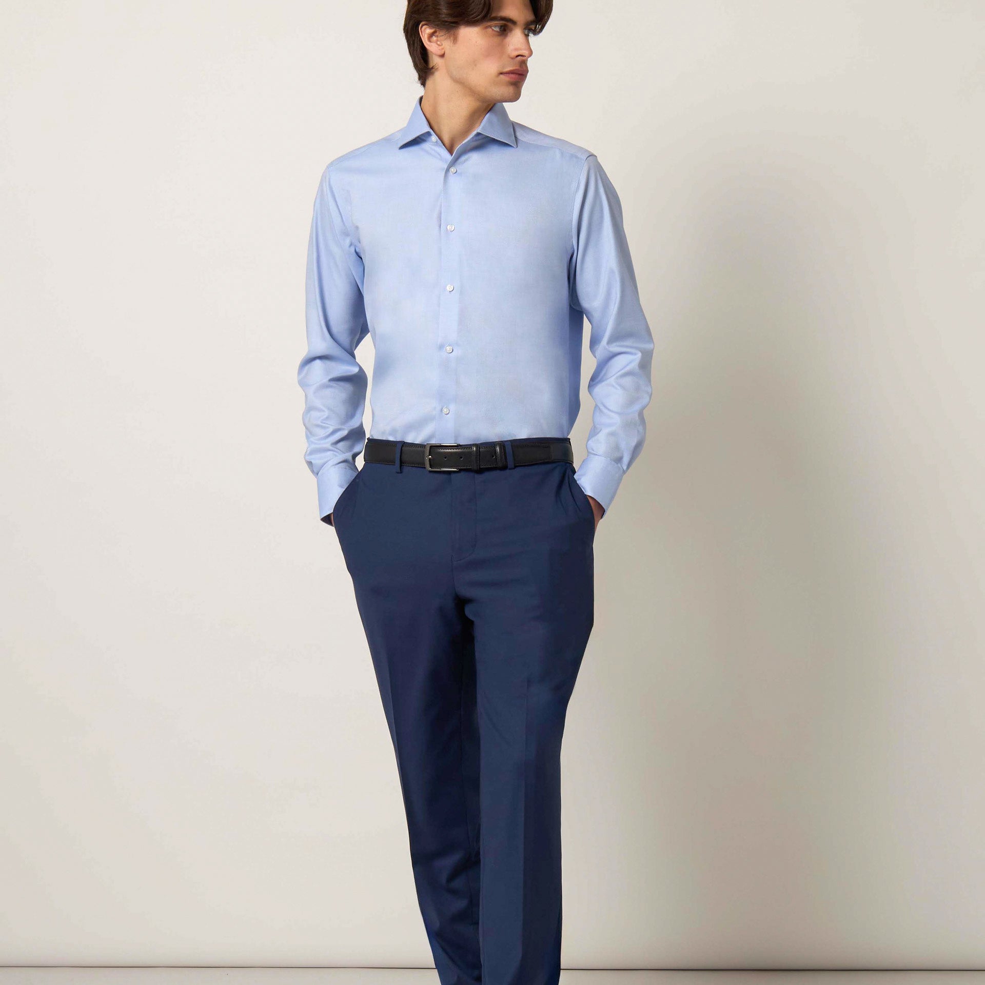 Camicia no stiro regular