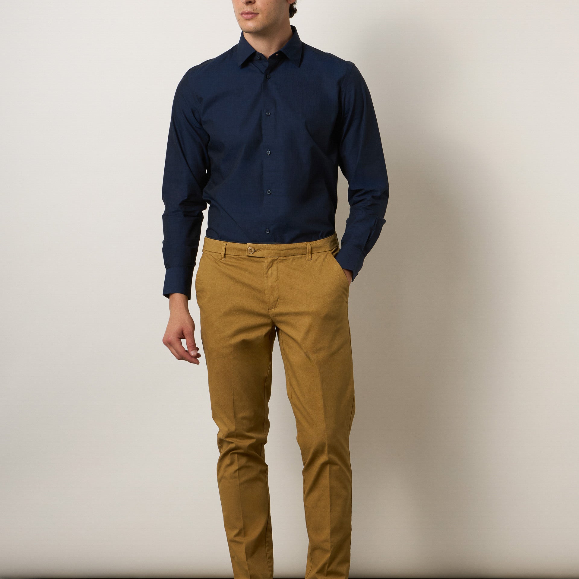 Camicia regular unita