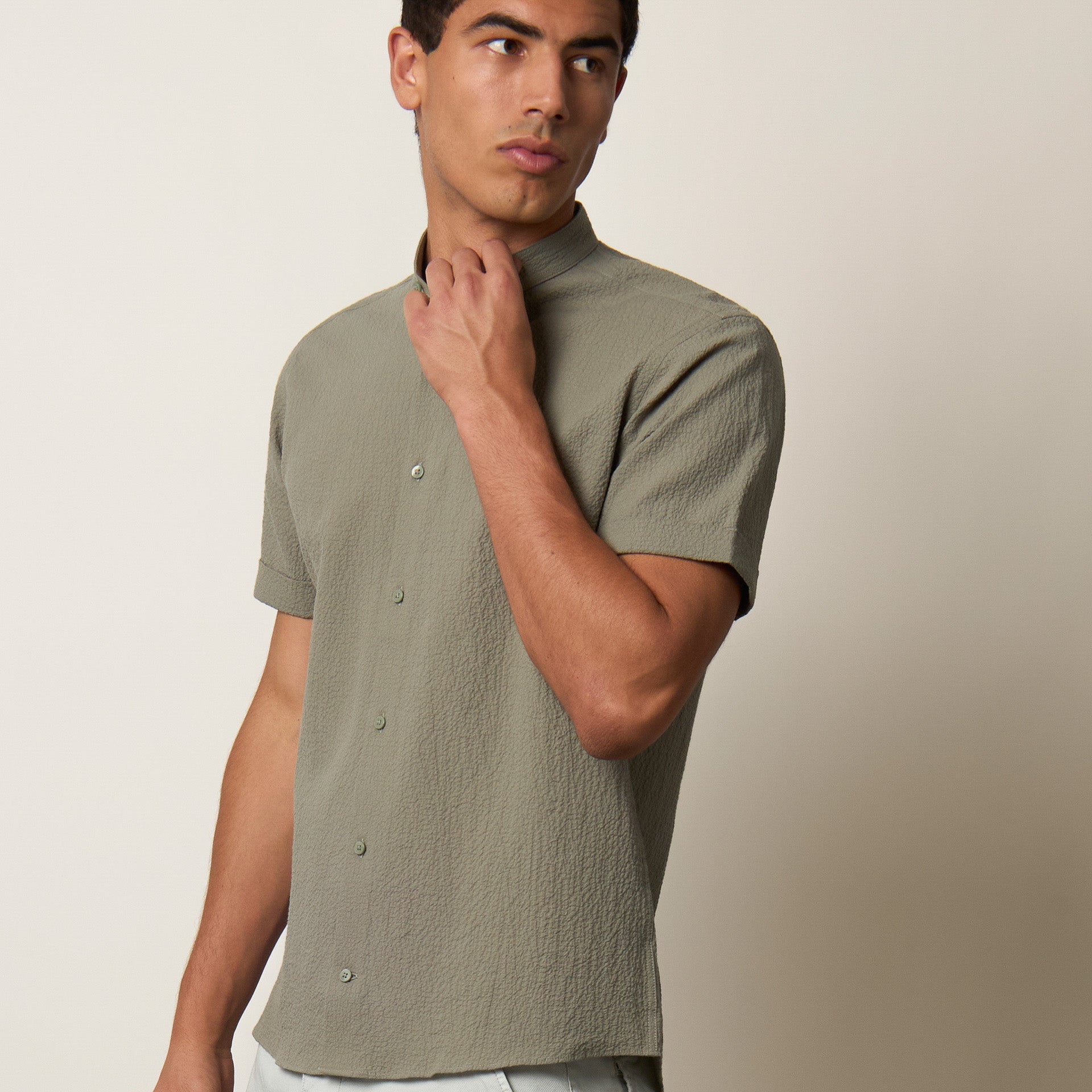 Camicia seersucker