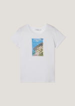 T-shirt cotone stampata