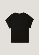 T-shirt boxy con strass