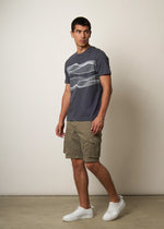 T-shirt in cotone stampata