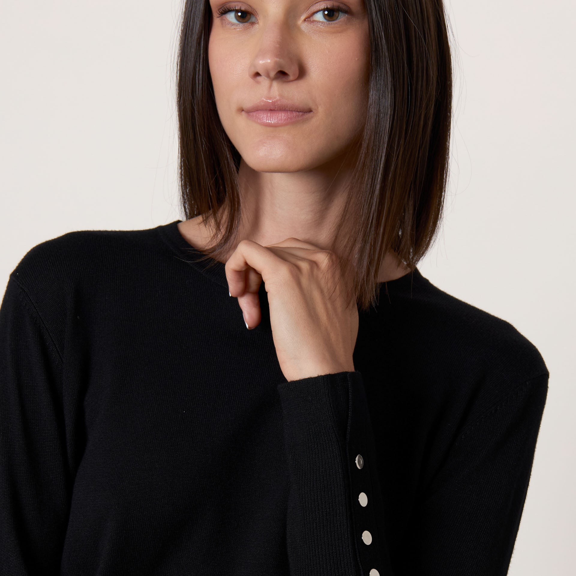 Pullover girocollo