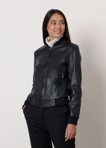 Bomber in pelle