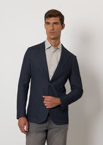 Blazer in jersey armaturato