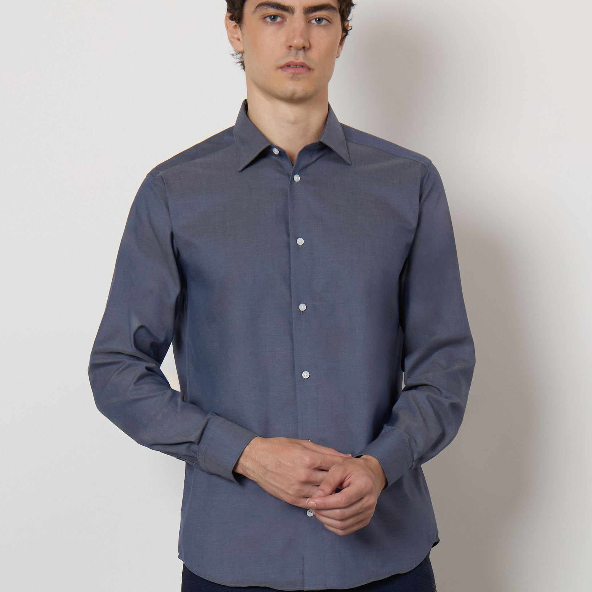 Camicia no stiro regular