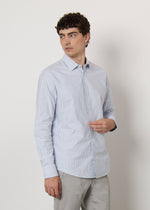 Camicia in oxford gessata