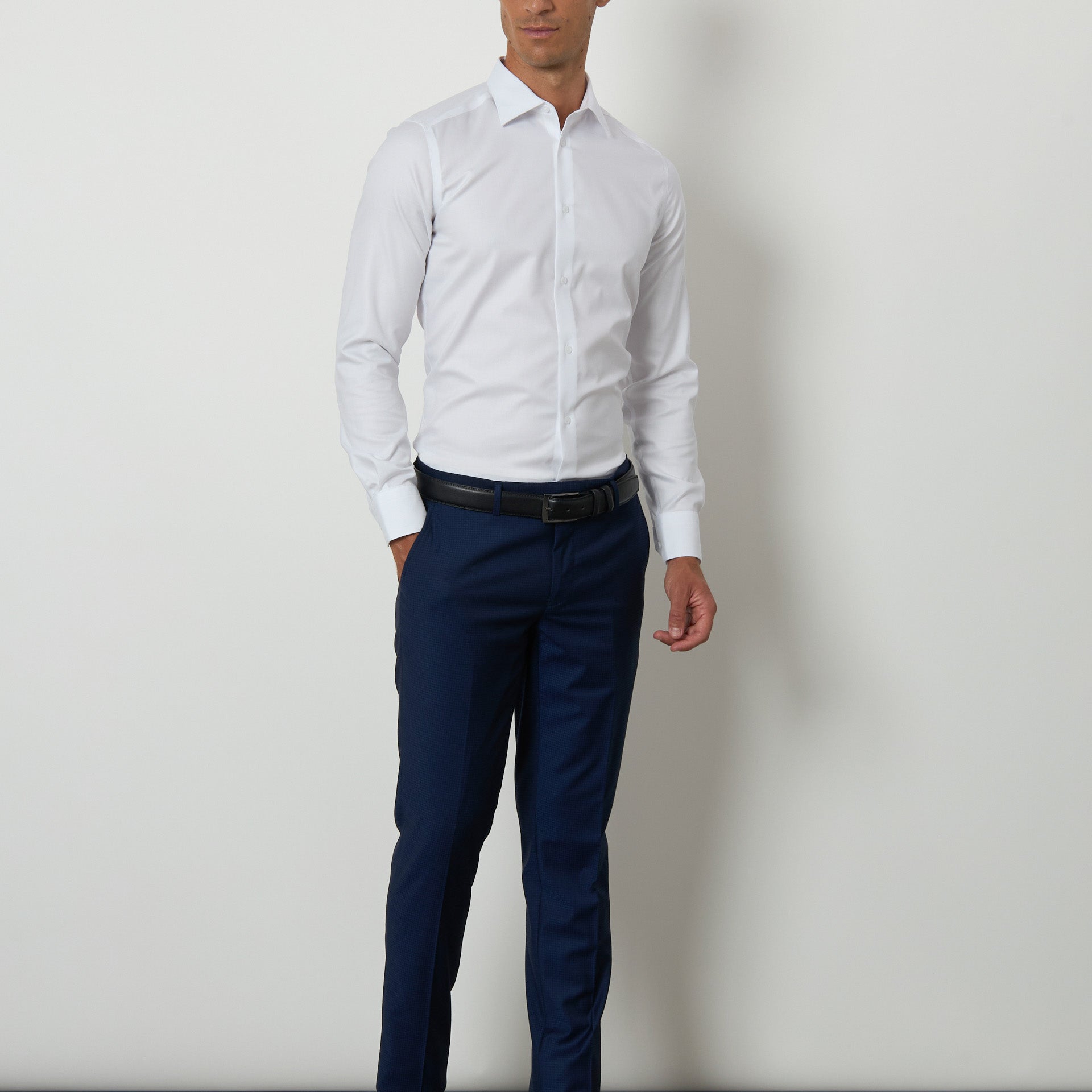Camicia no stiro slim