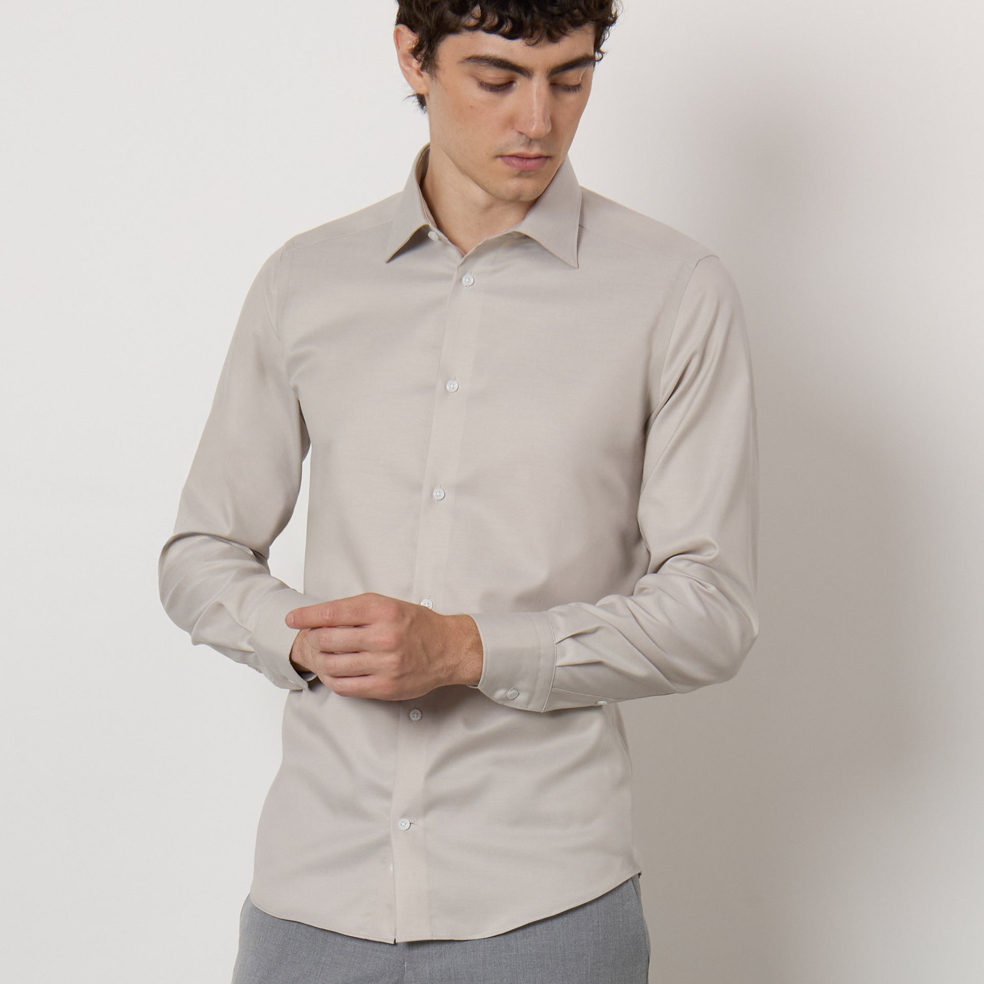 Camicia no stiro slim