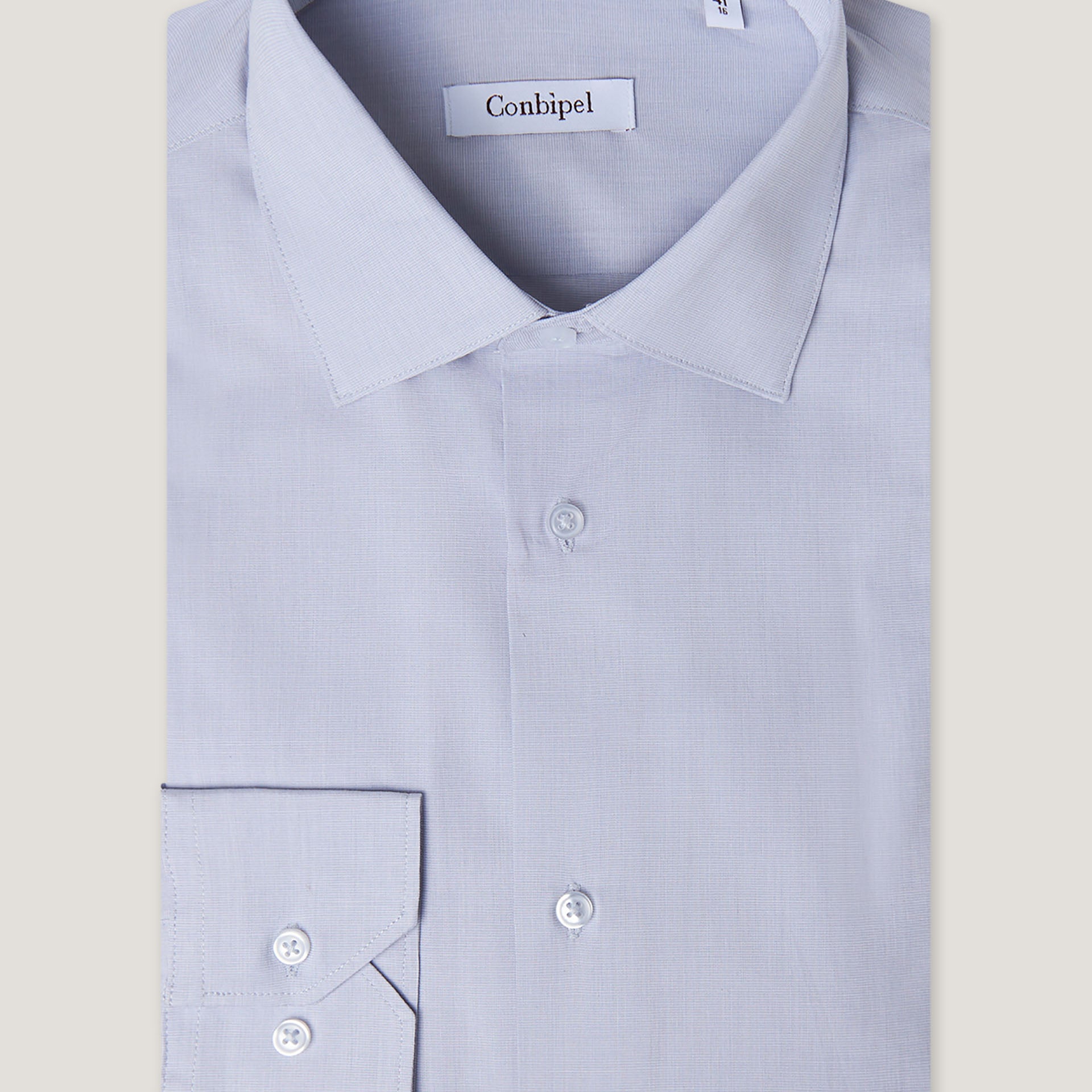 Camicia fil a fil slim fit