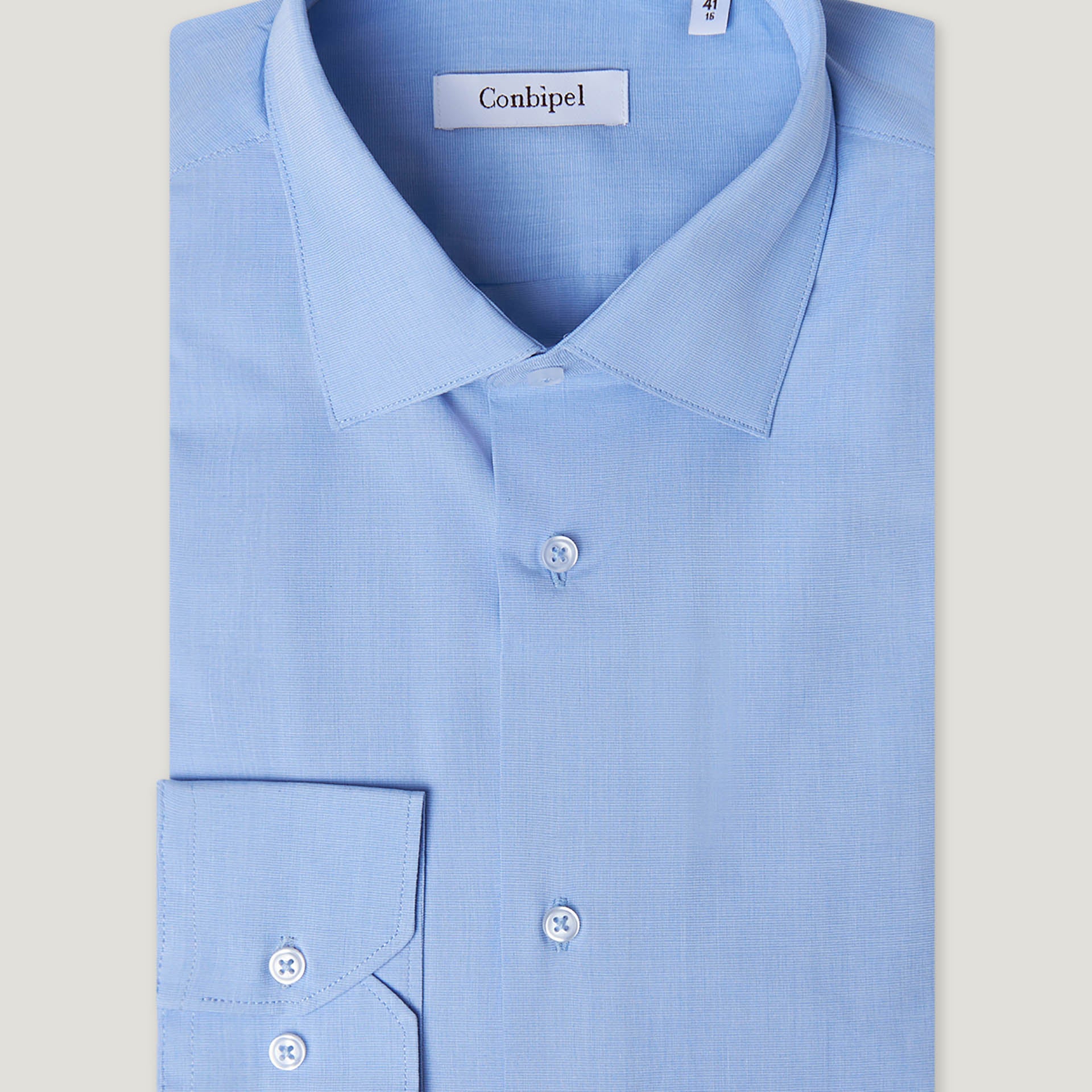 Camicia fil a fil slim fit