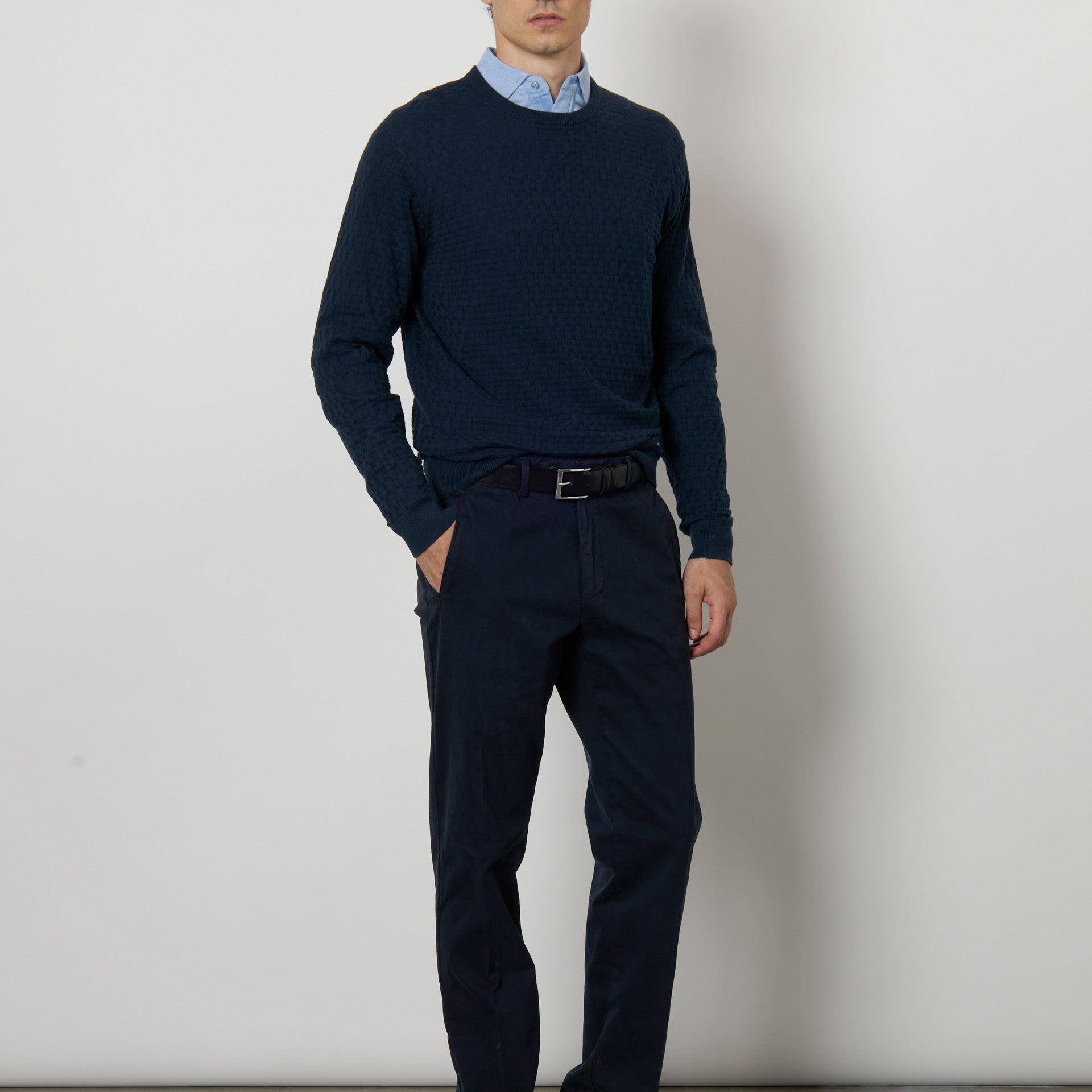 Pullover in puro cotone