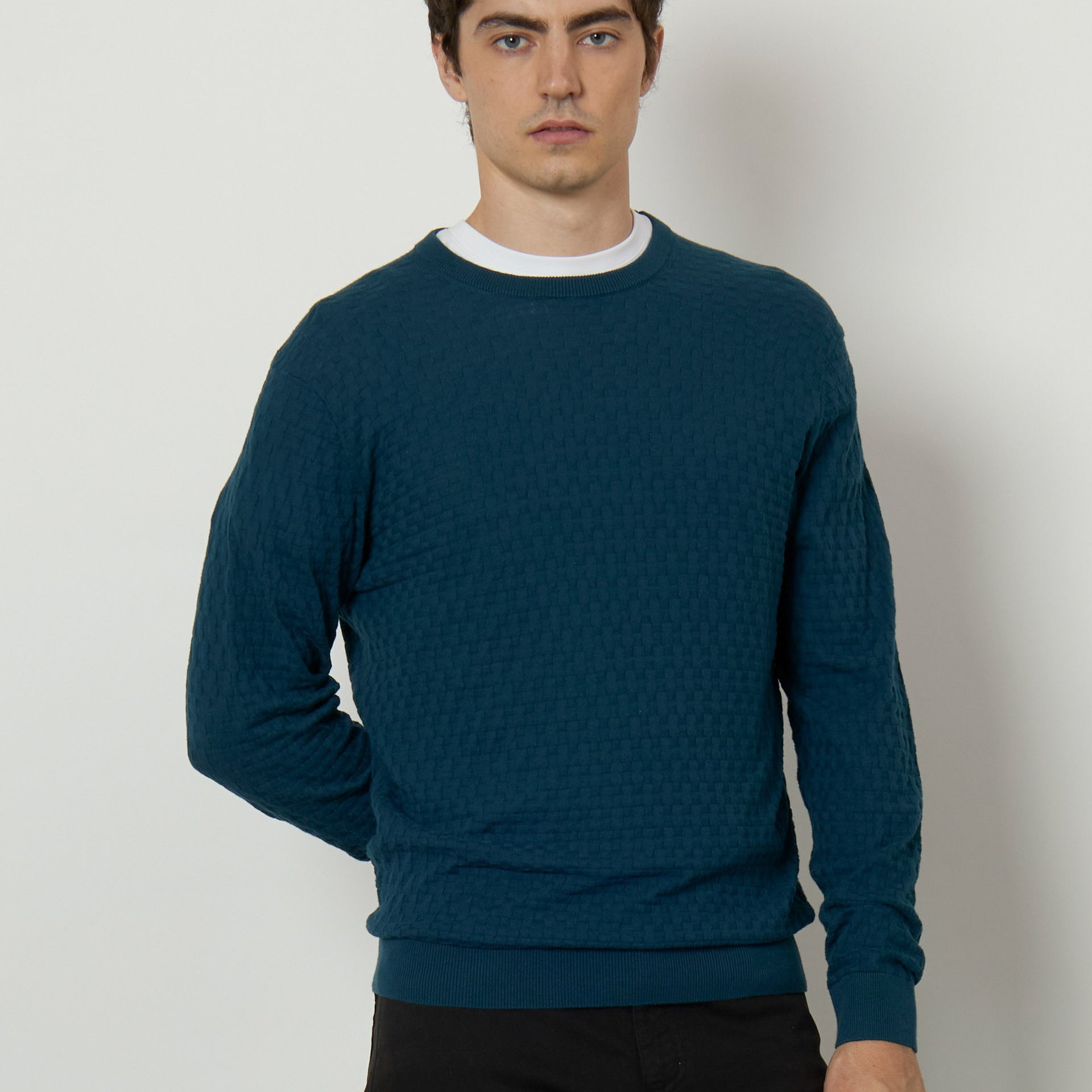 Pullover in puro cotone