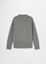 Pullover lupetto in lana