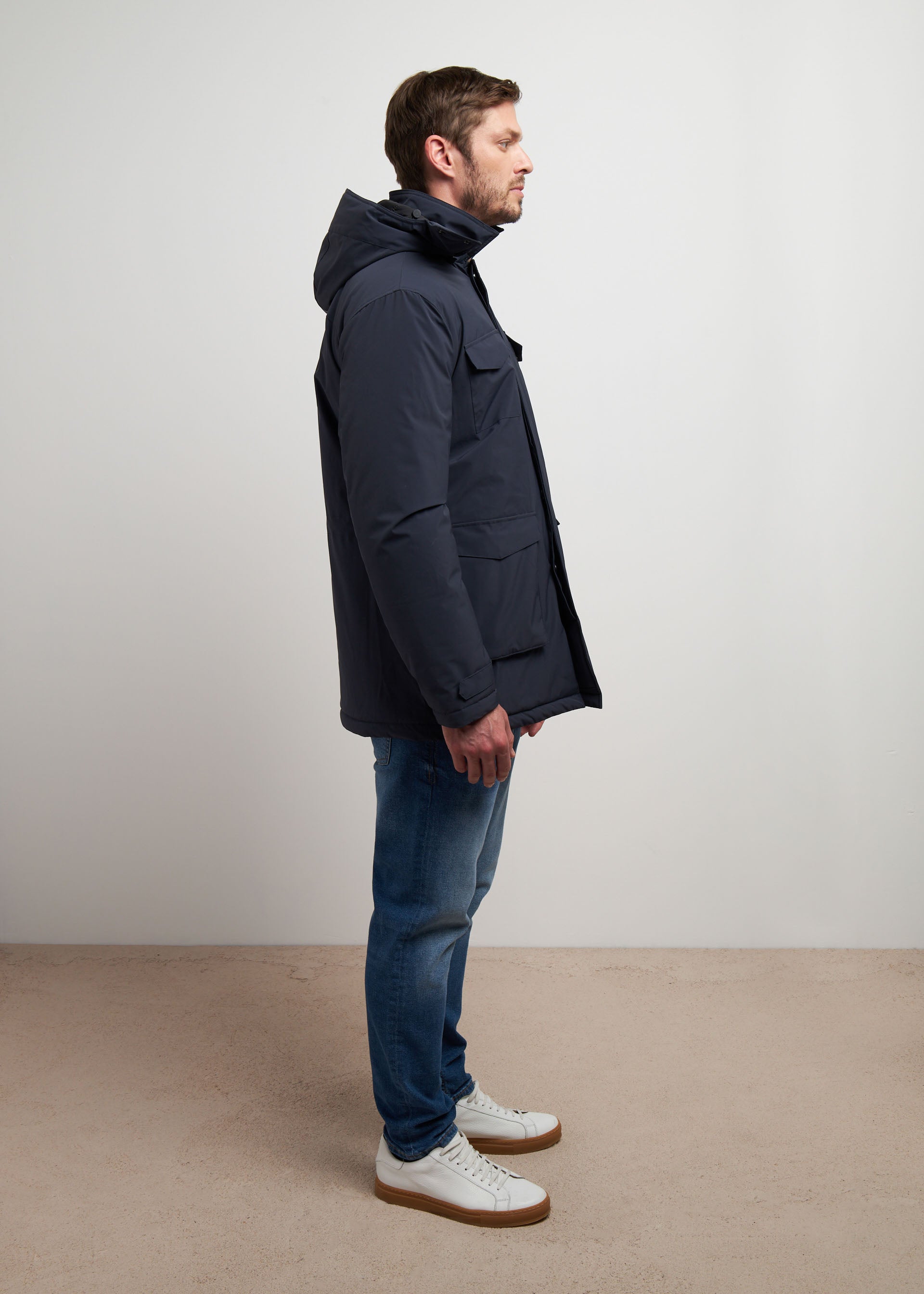 Padded field jacket deals