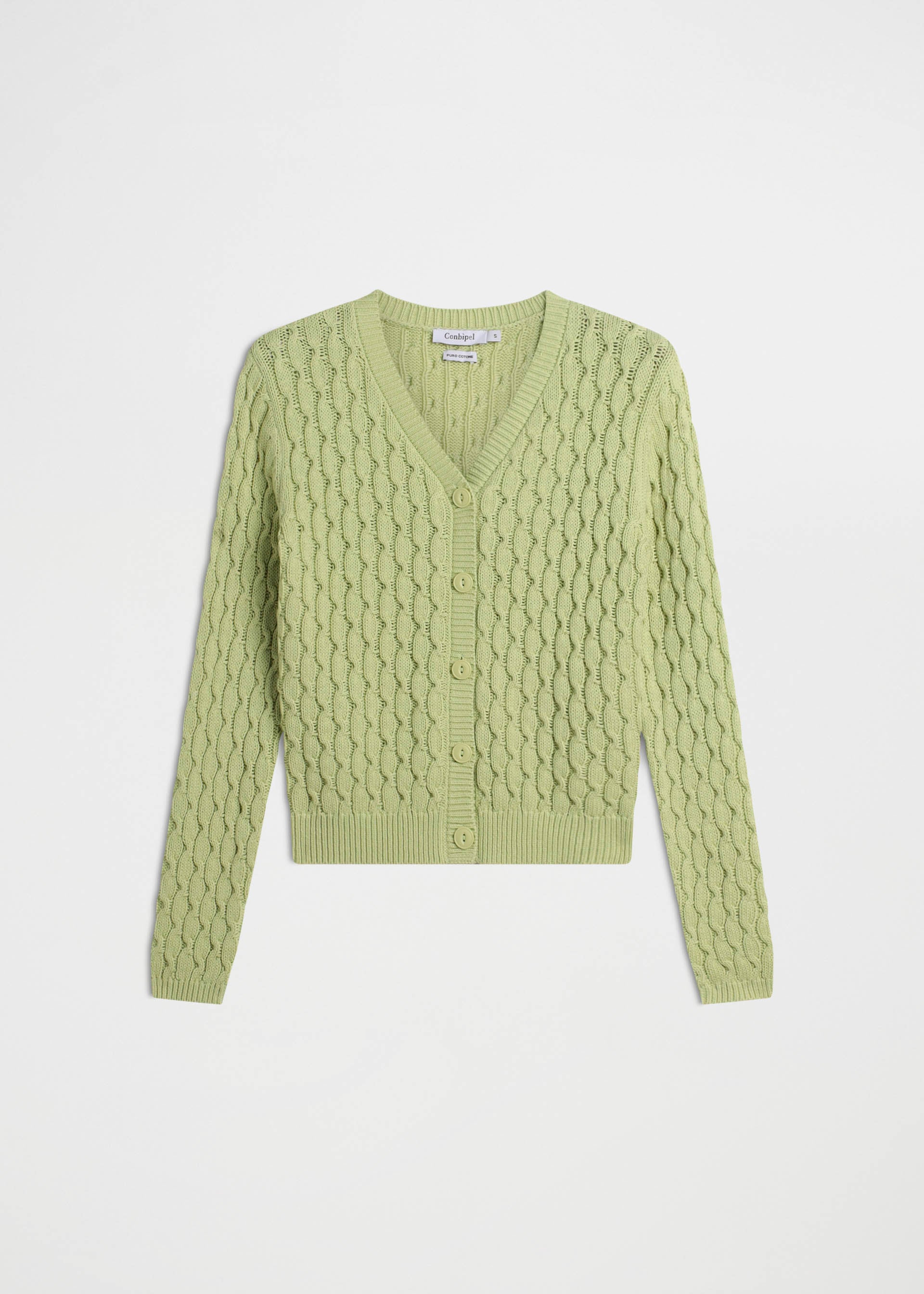 Cardigan in puro cotone