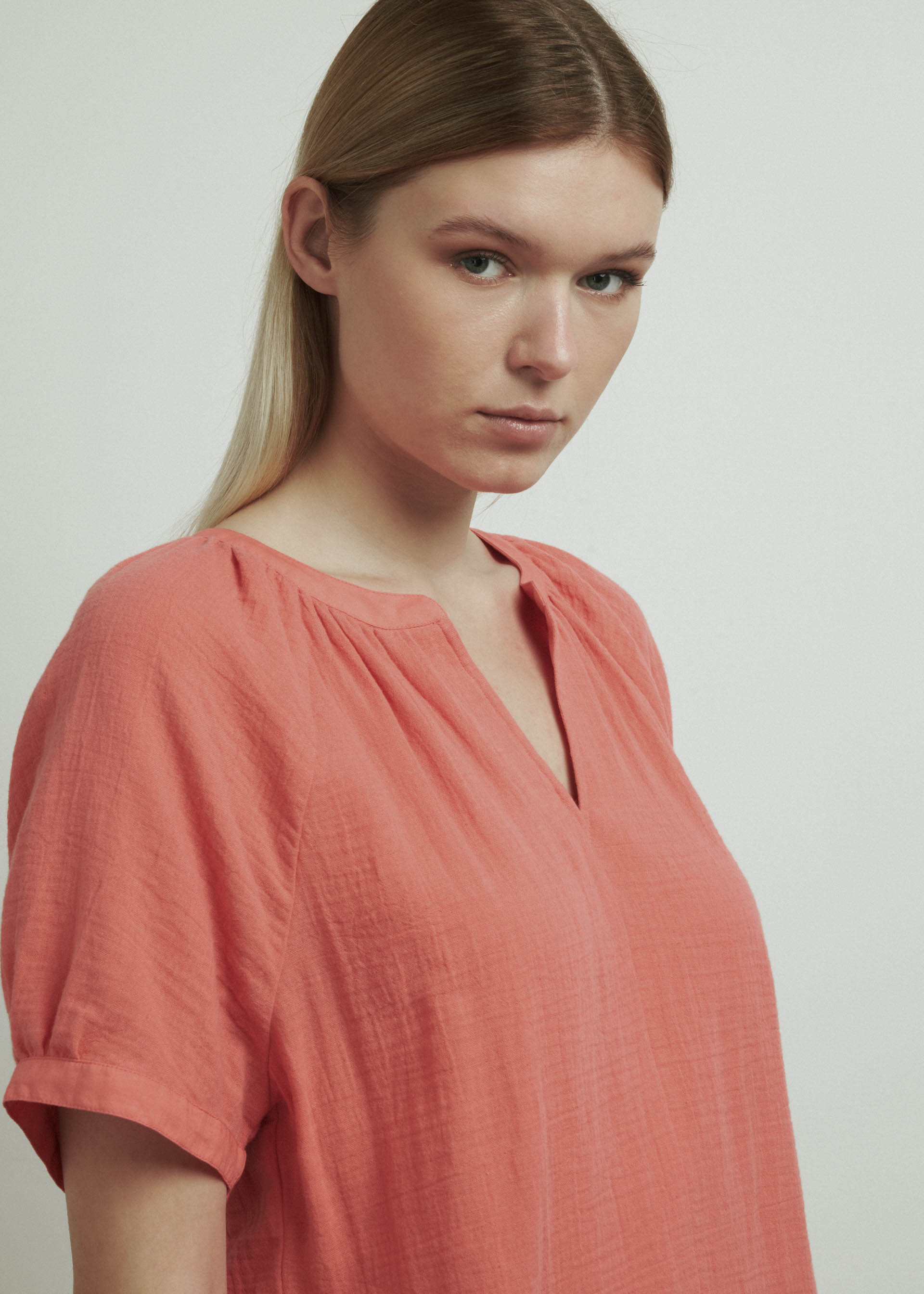 Blusa in puro cotone