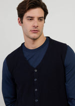 Gilet in puro cotone