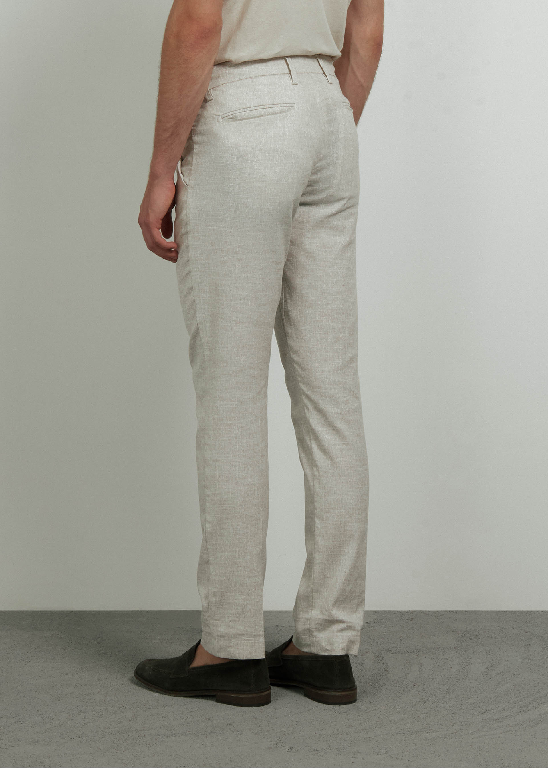 Pantaloni in lino Conbipel