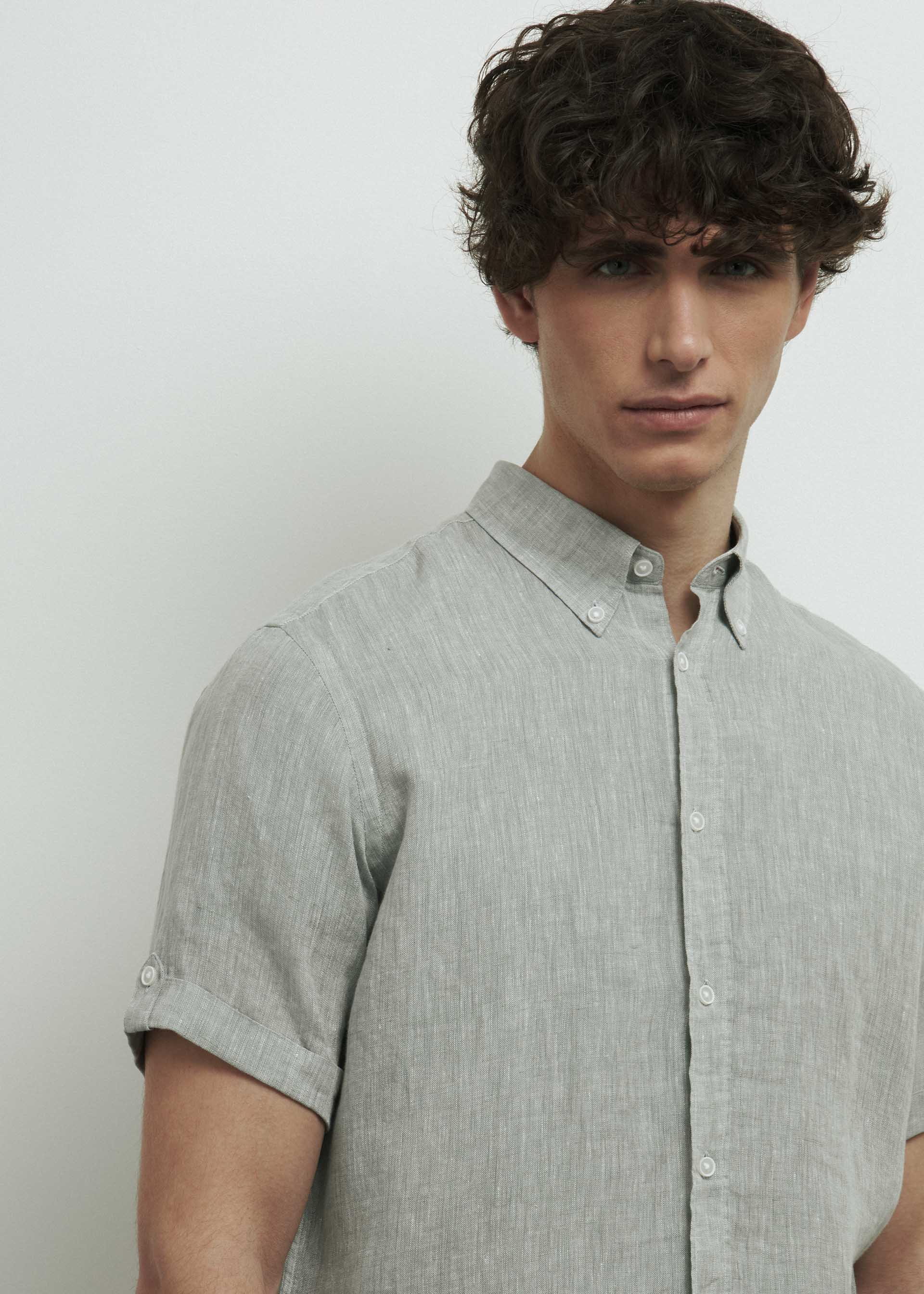 Camicia puro lino regular