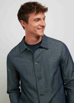 Giacca camicia in lino