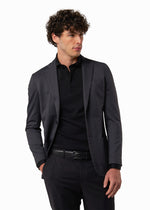 Blazer in jersey