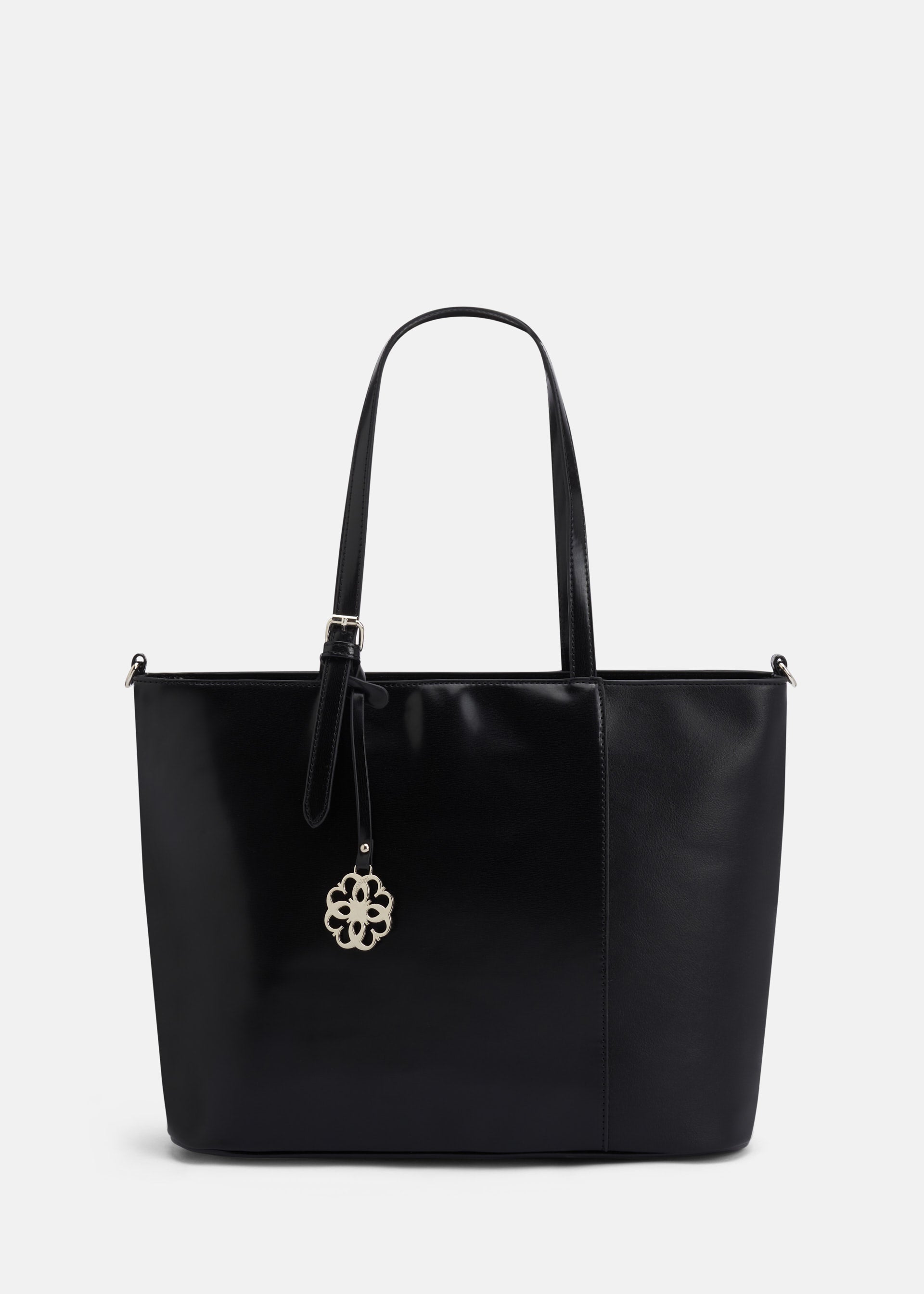 Borsa a spalla bimateriale