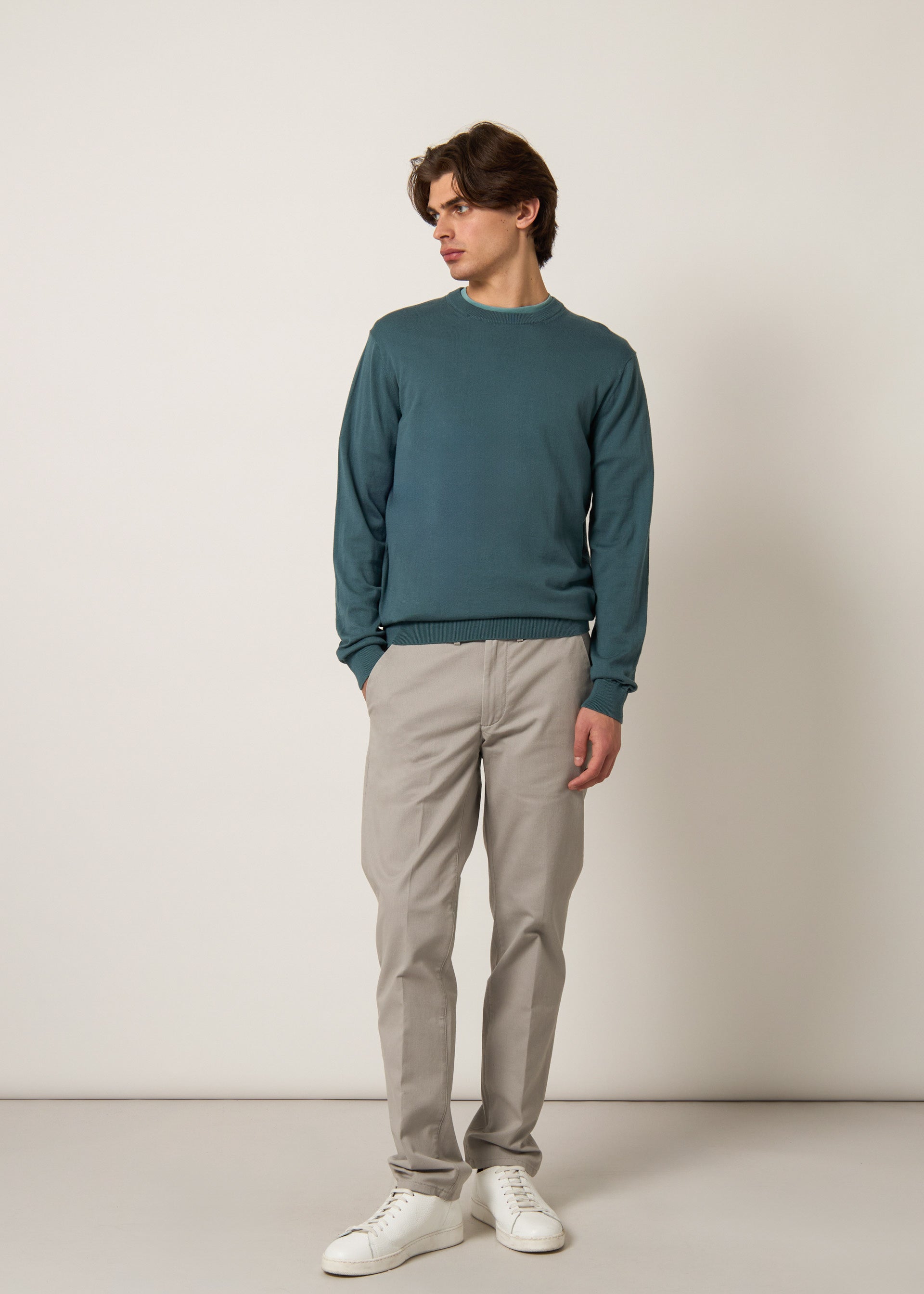Pullover in cotone Pima