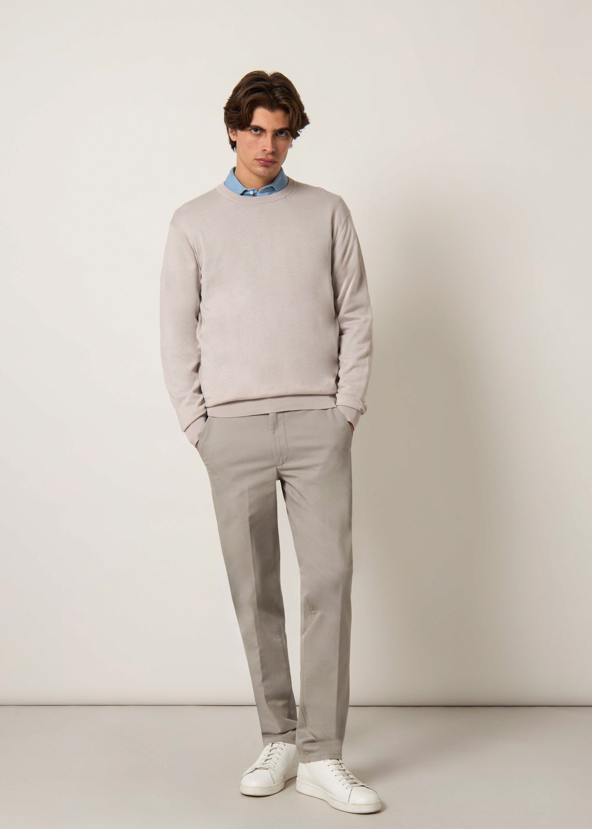 Pullover in cotone Pima