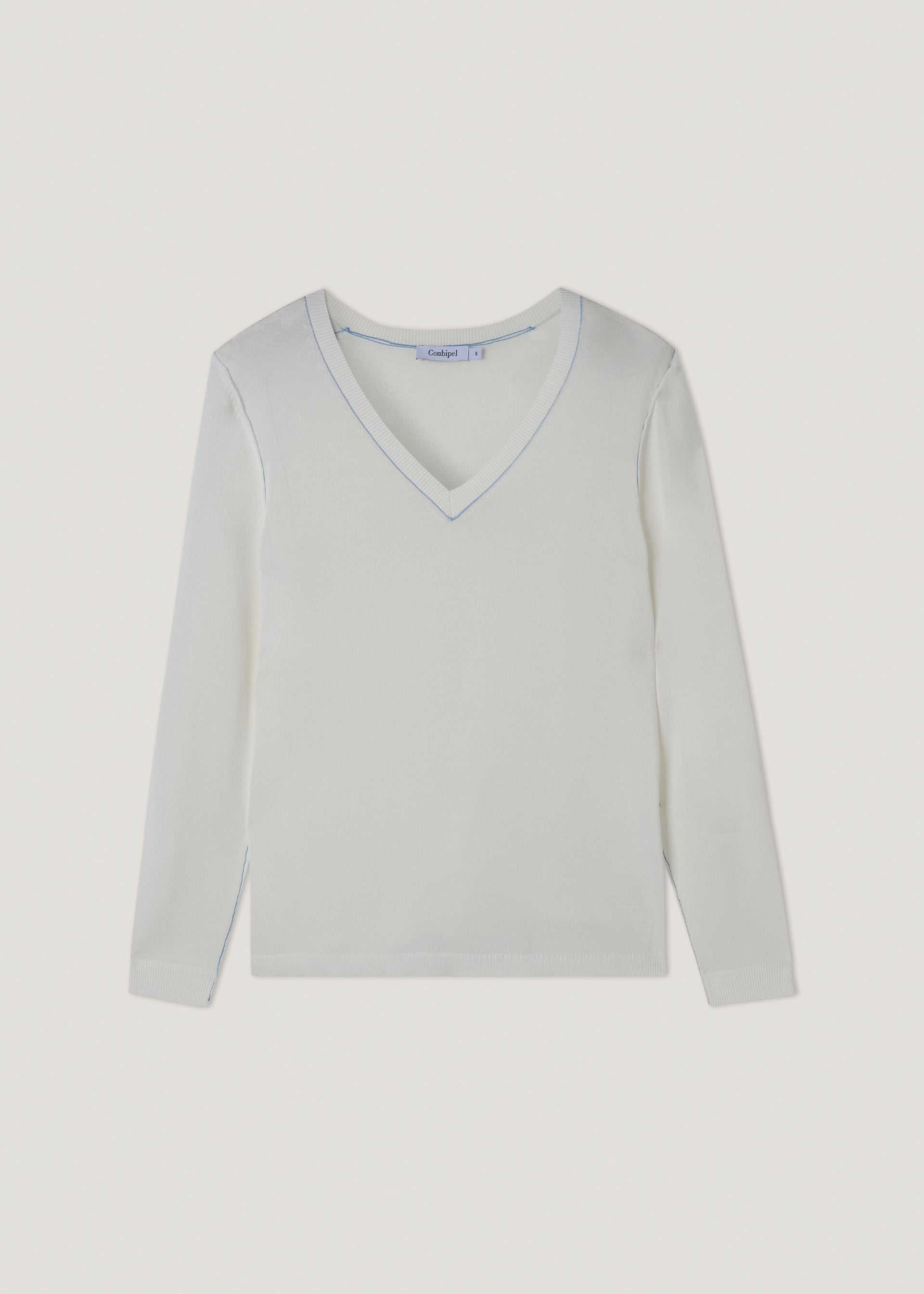 Pullover scollo a V