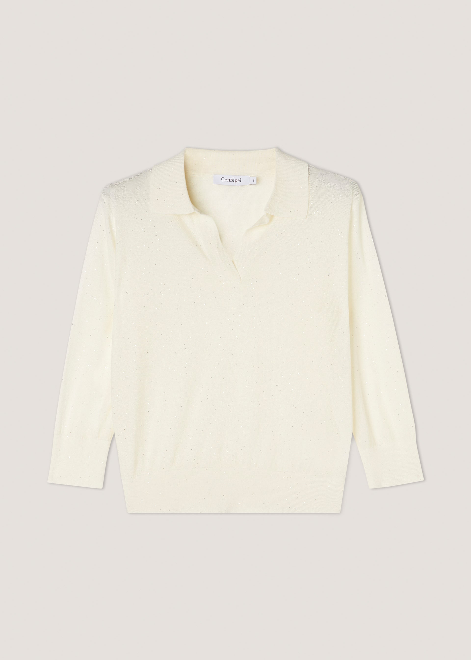 Pullover con paillettes