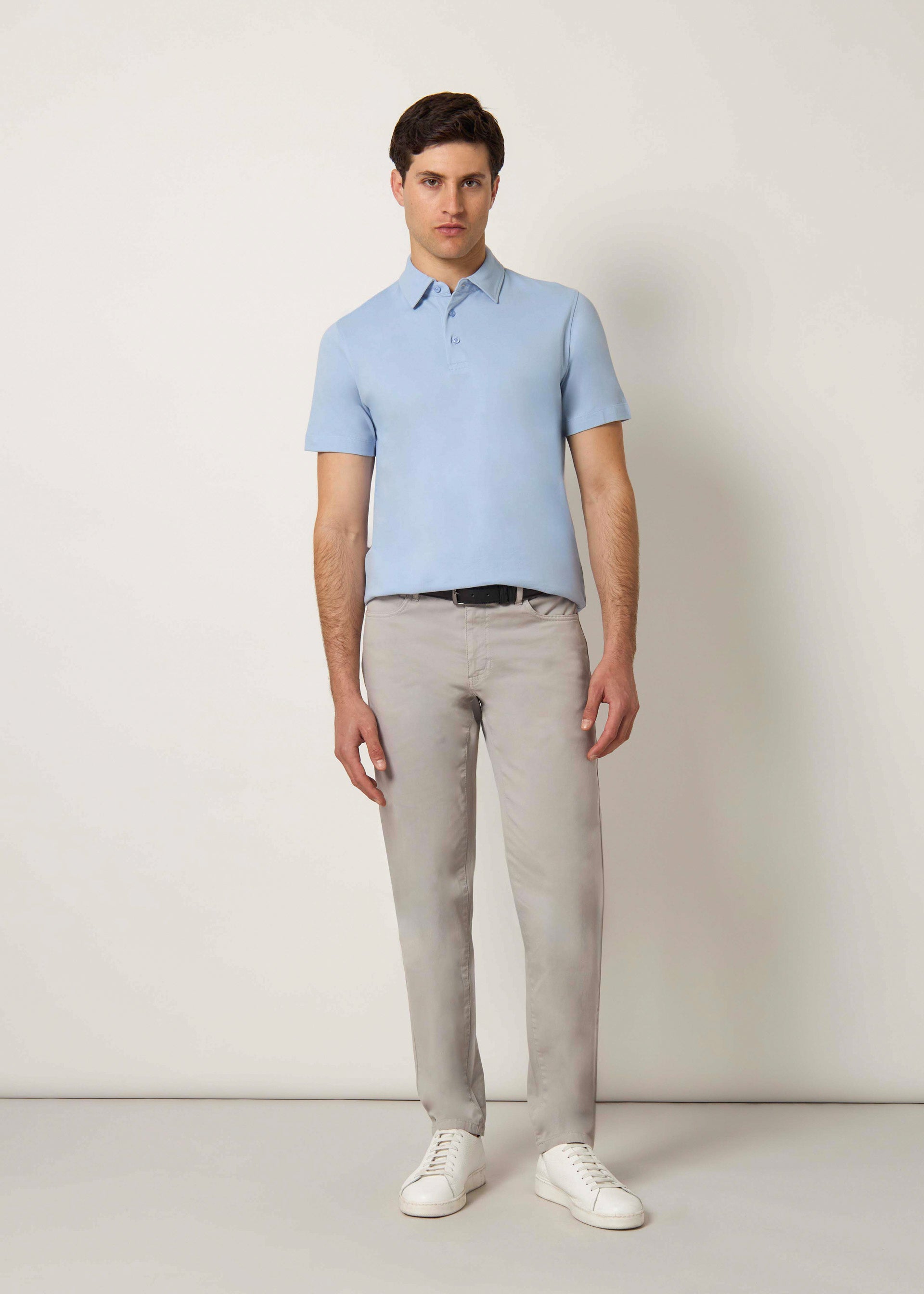 Pantaloni gabardina stretch