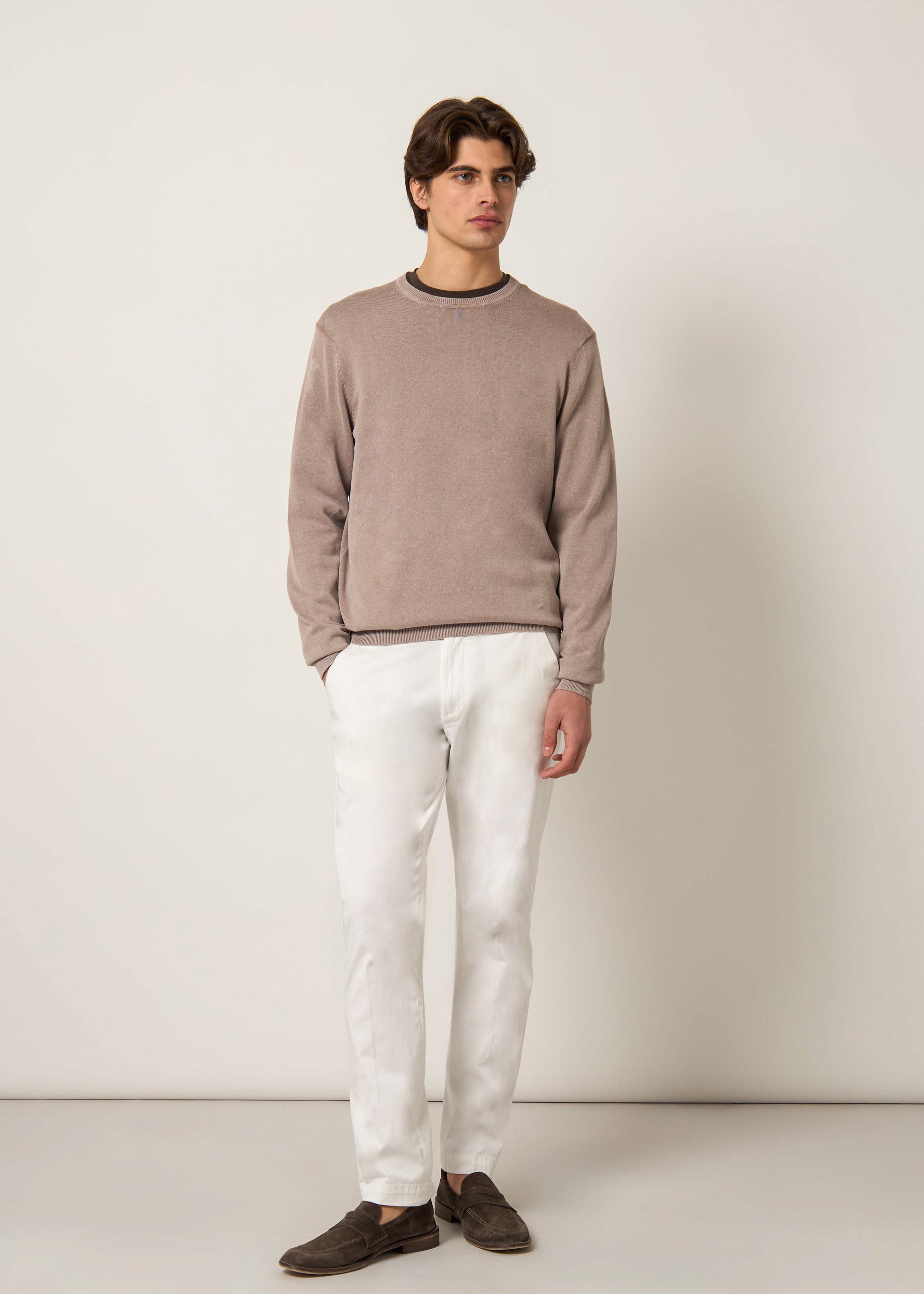 Pullover 100% cotone