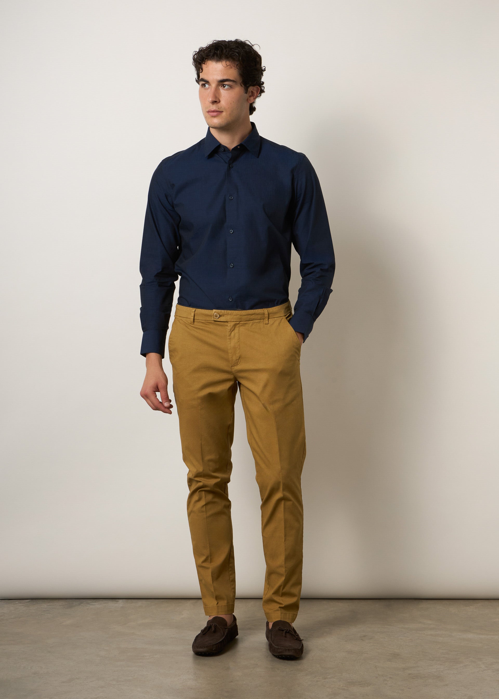 Camicia regular unita