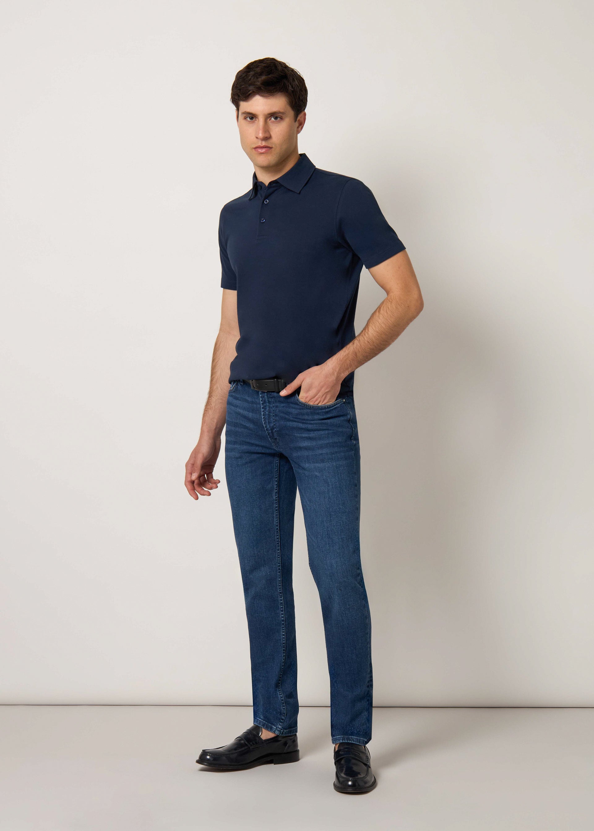 Polo in cotone Pima