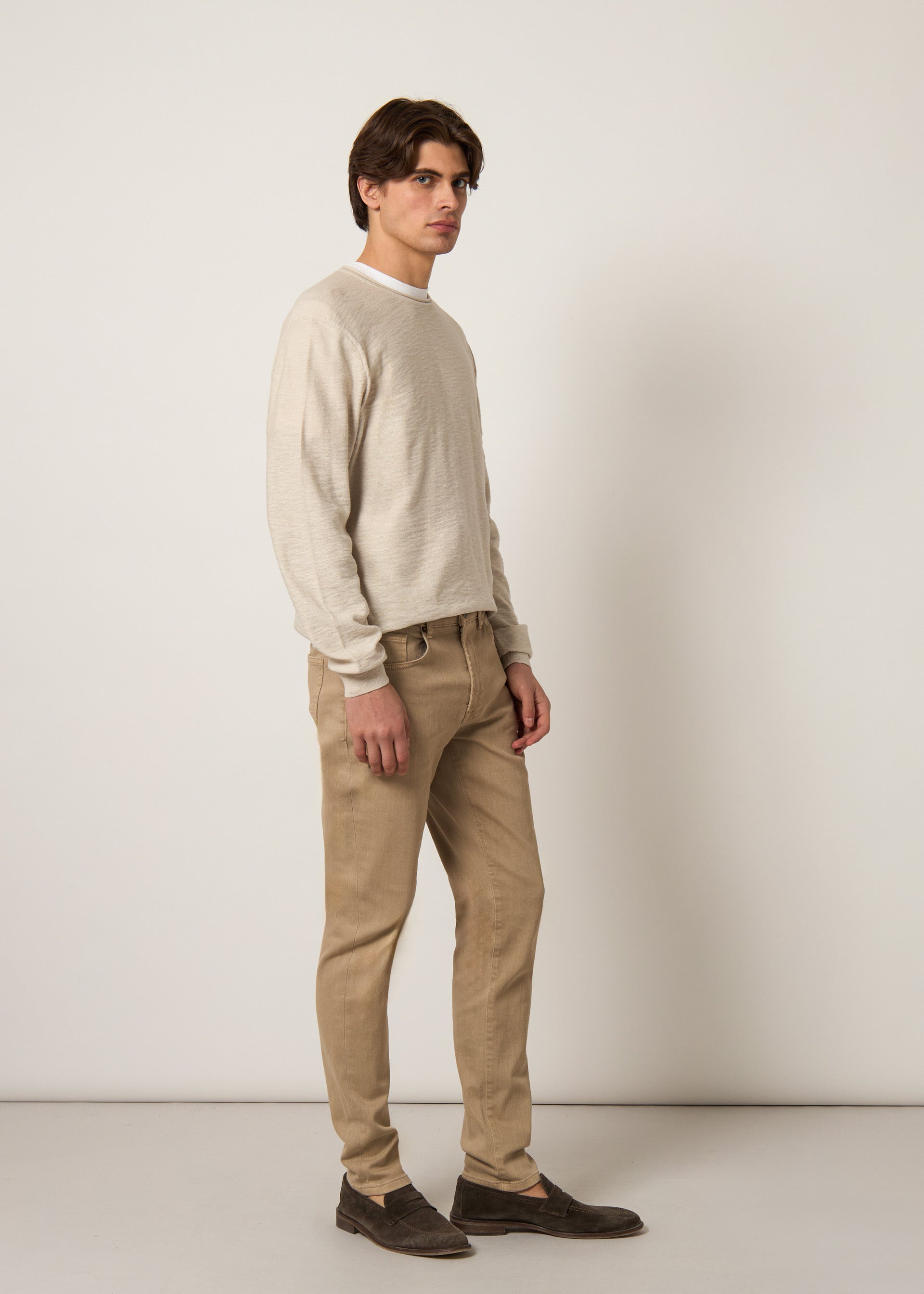 Pantaloni in cotone bull