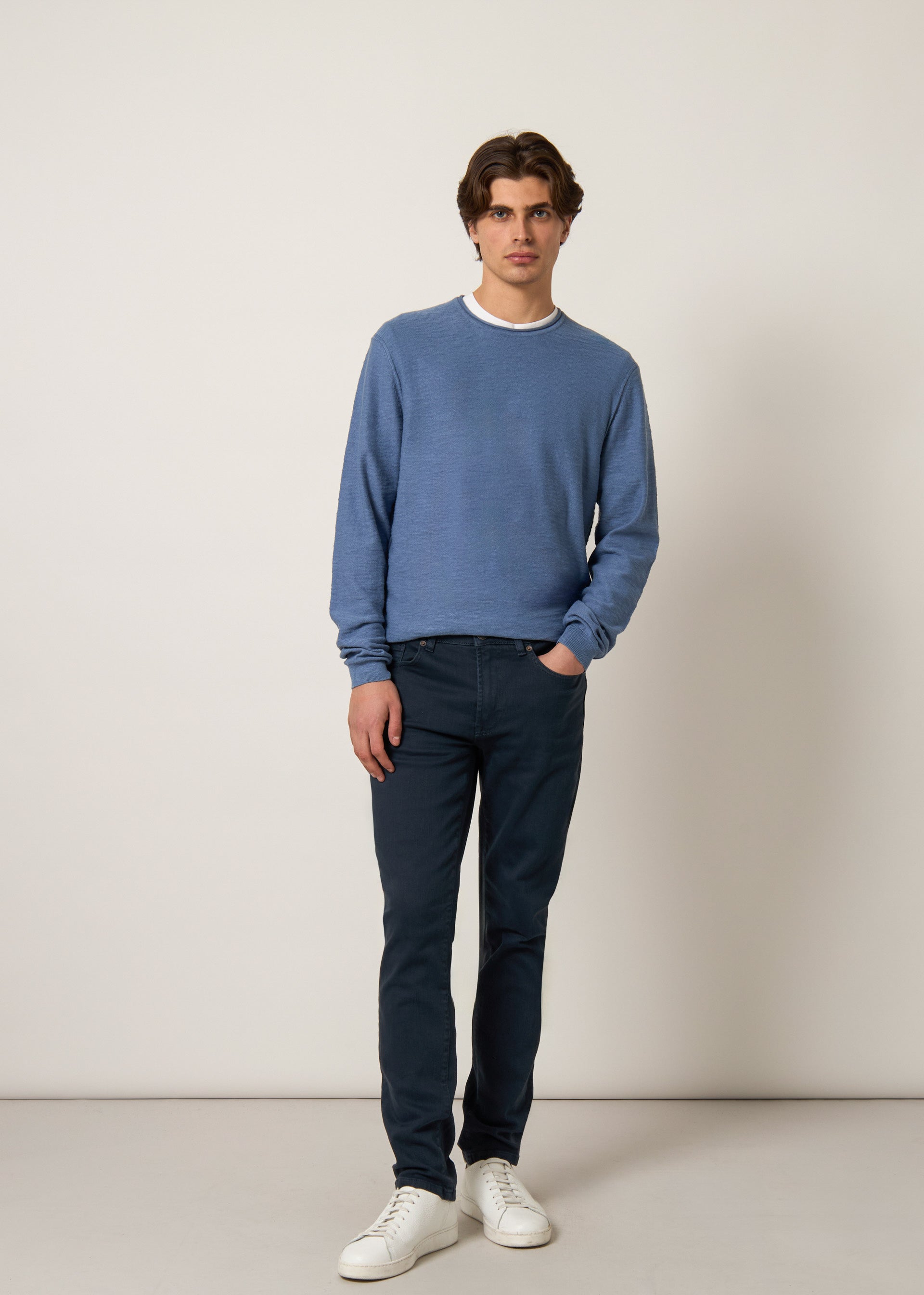 Pantaloni in cotone bull