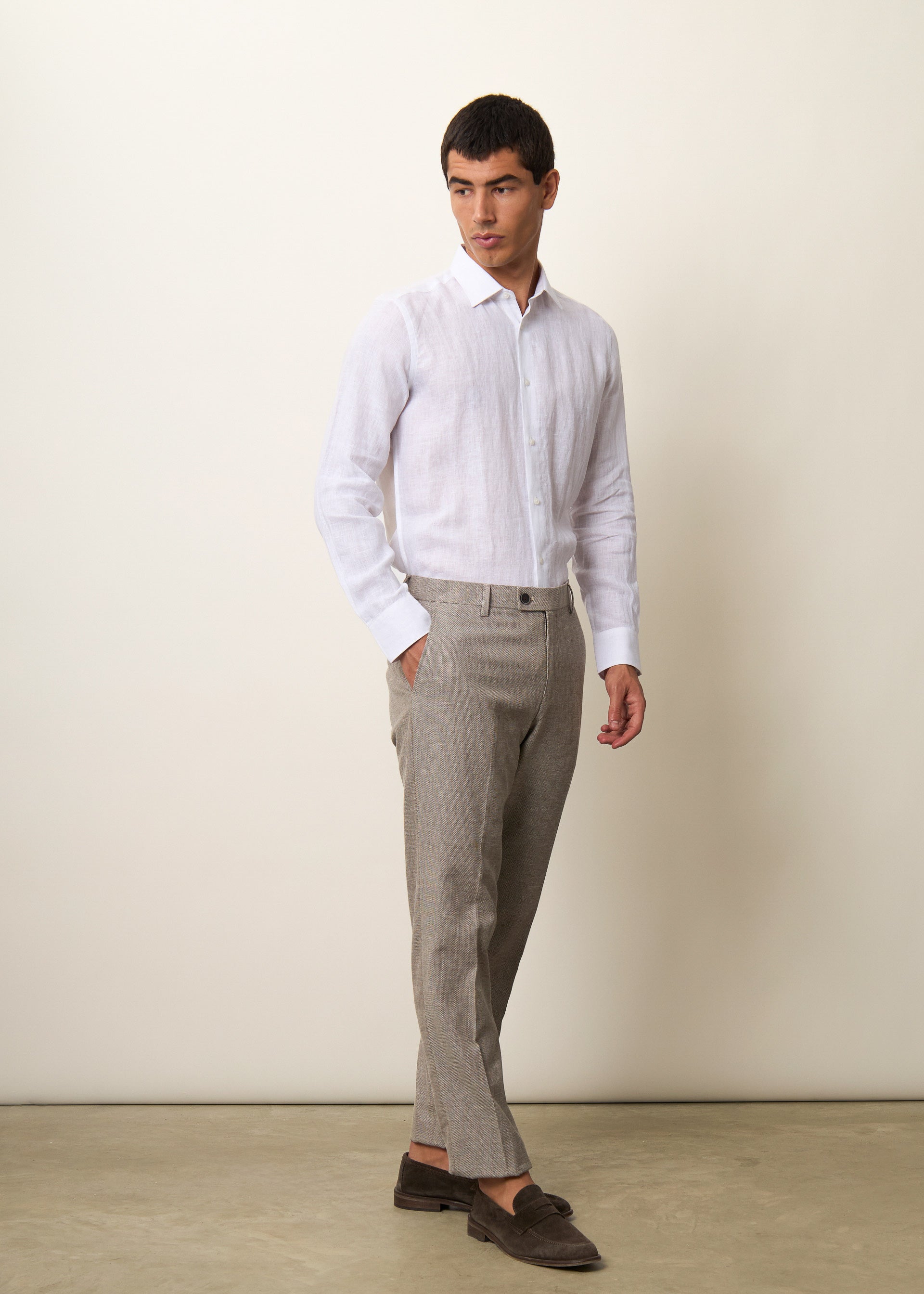 Camicia in puro lino