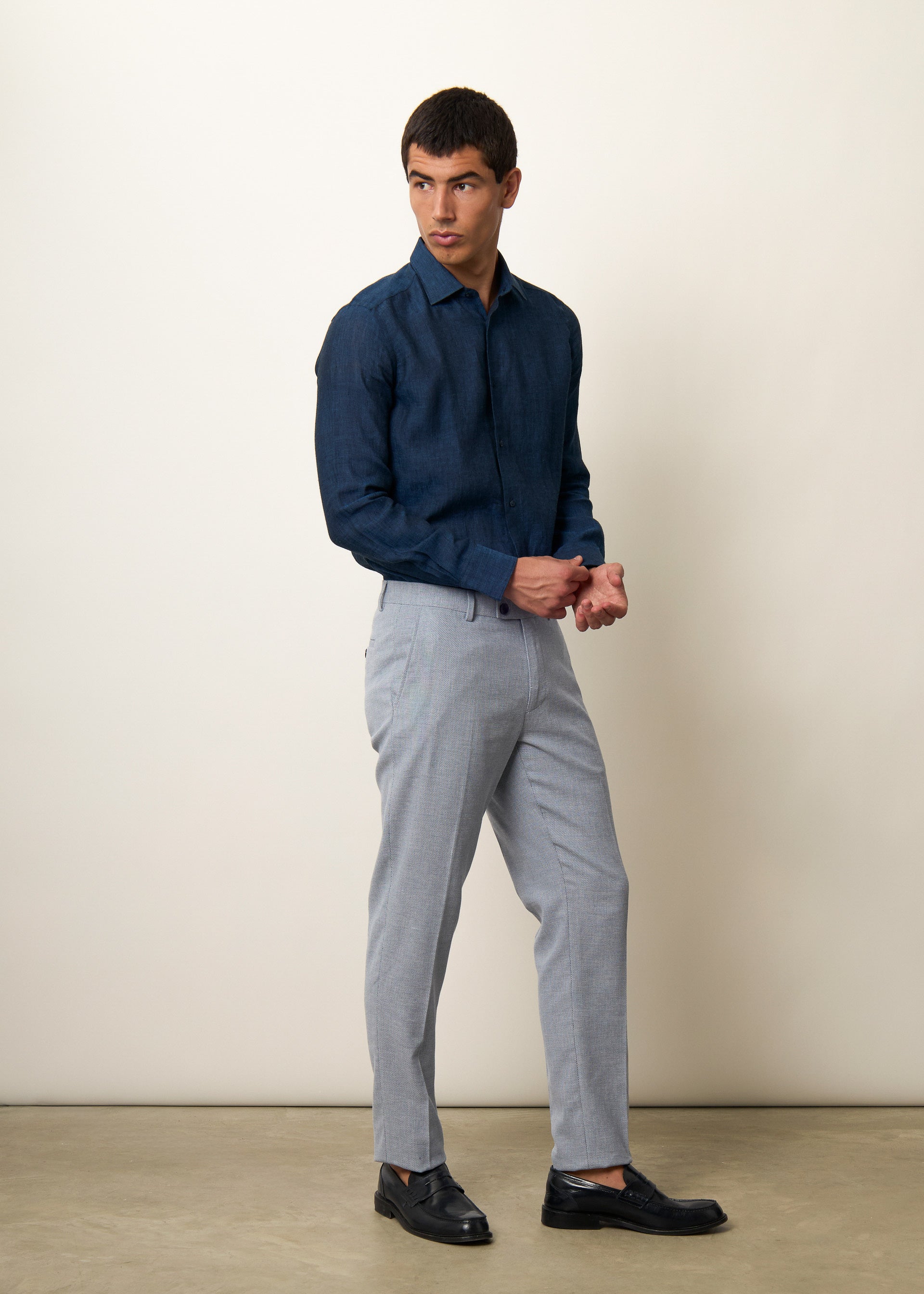 Camicia in puro lino