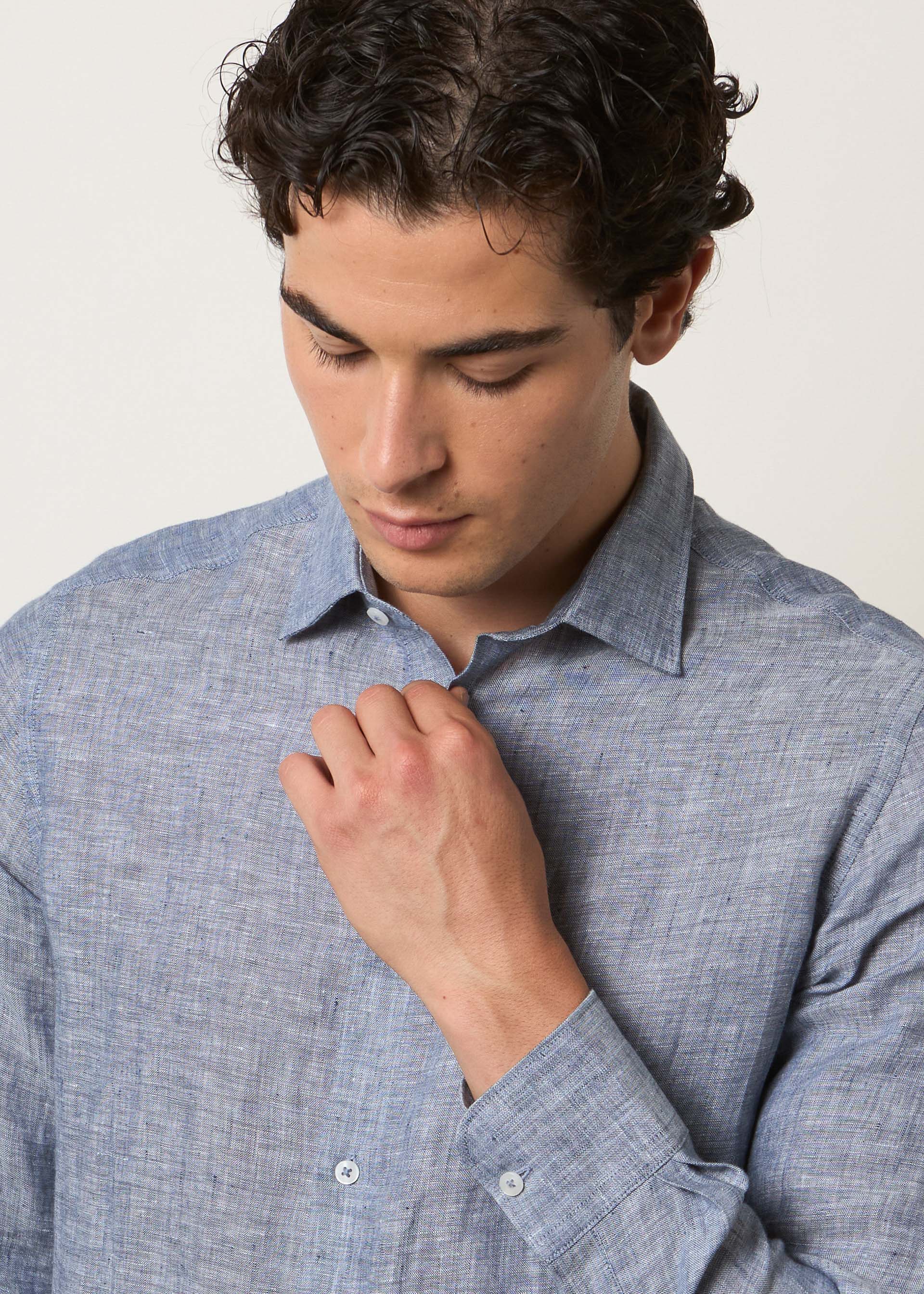 Camicia in puro lino