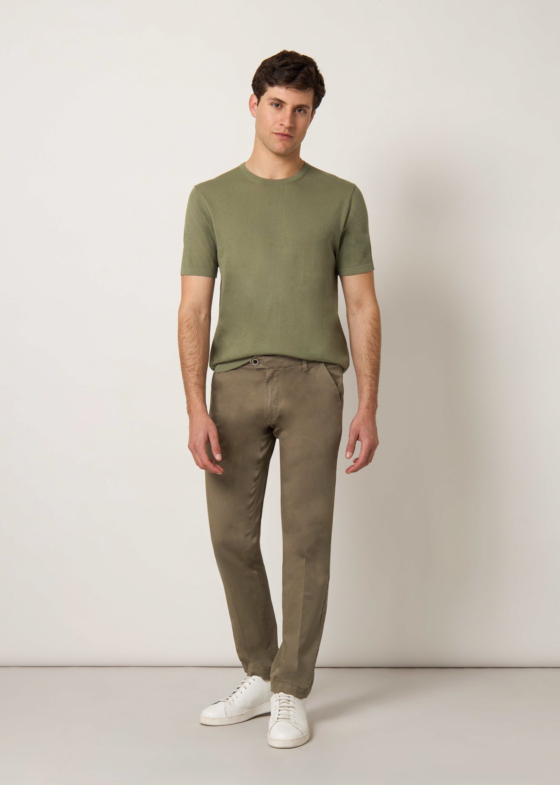 T-shirt in maglia di cotone