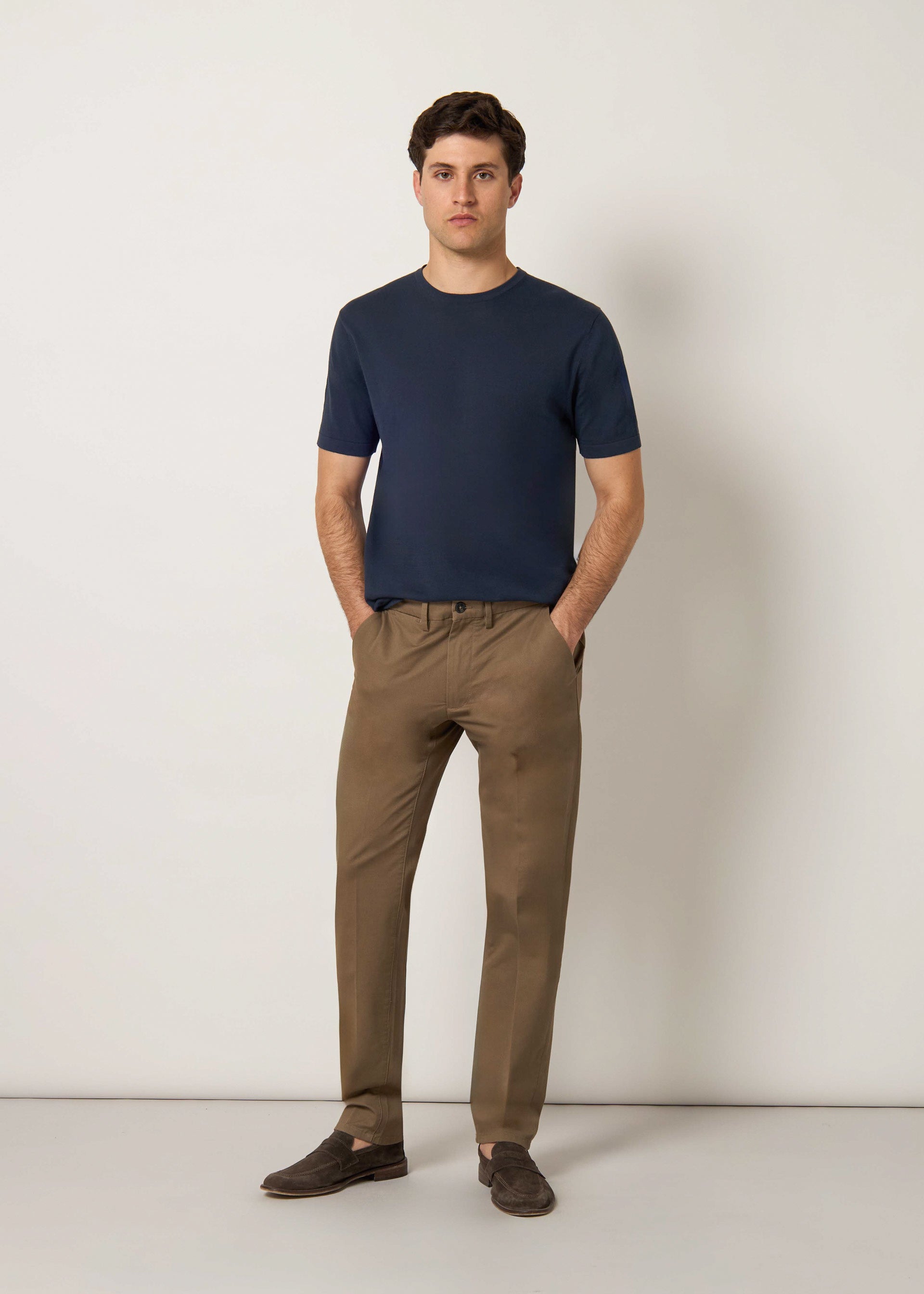 T-shirt in maglia di cotone