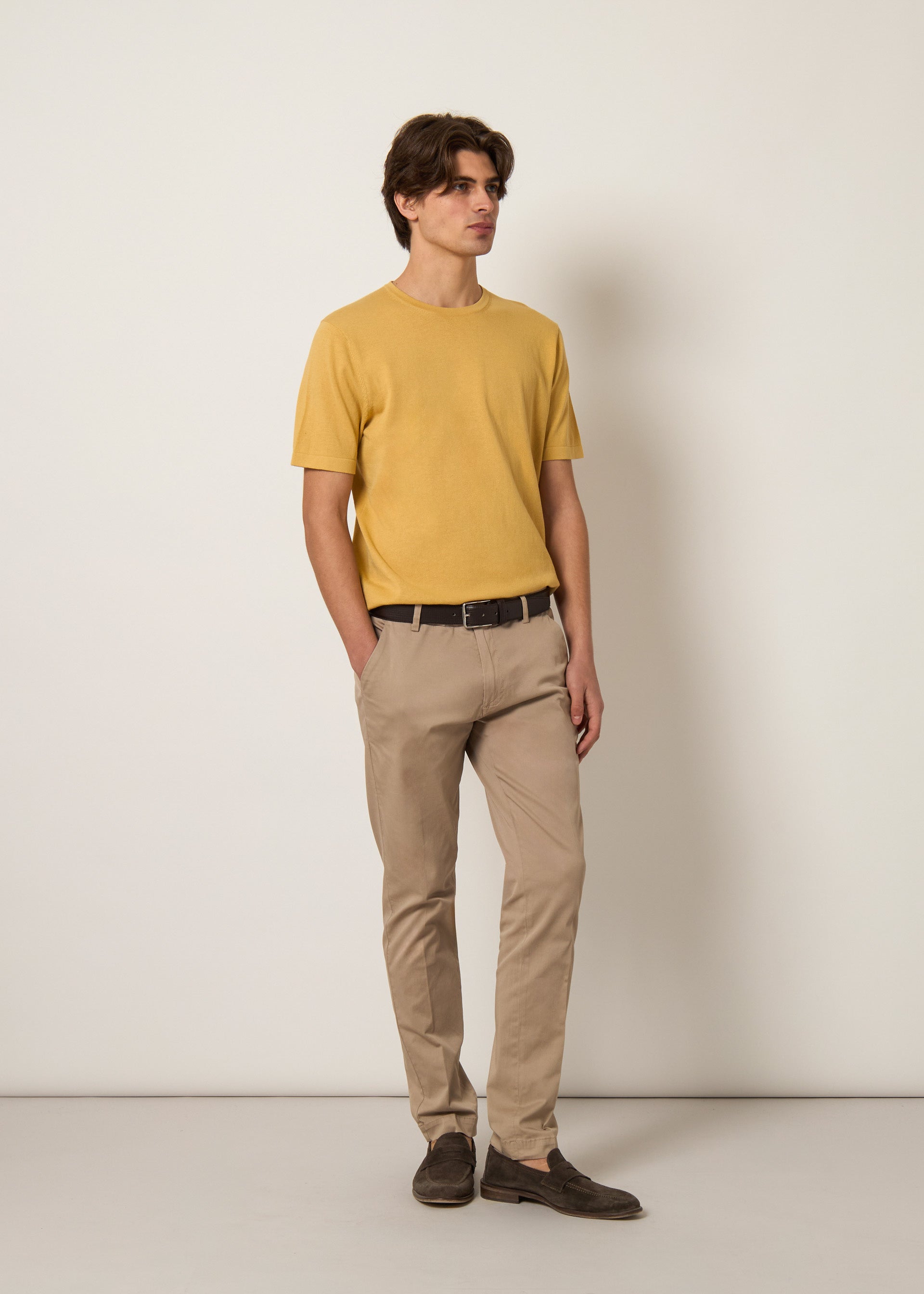 T-shirt in maglia di cotone