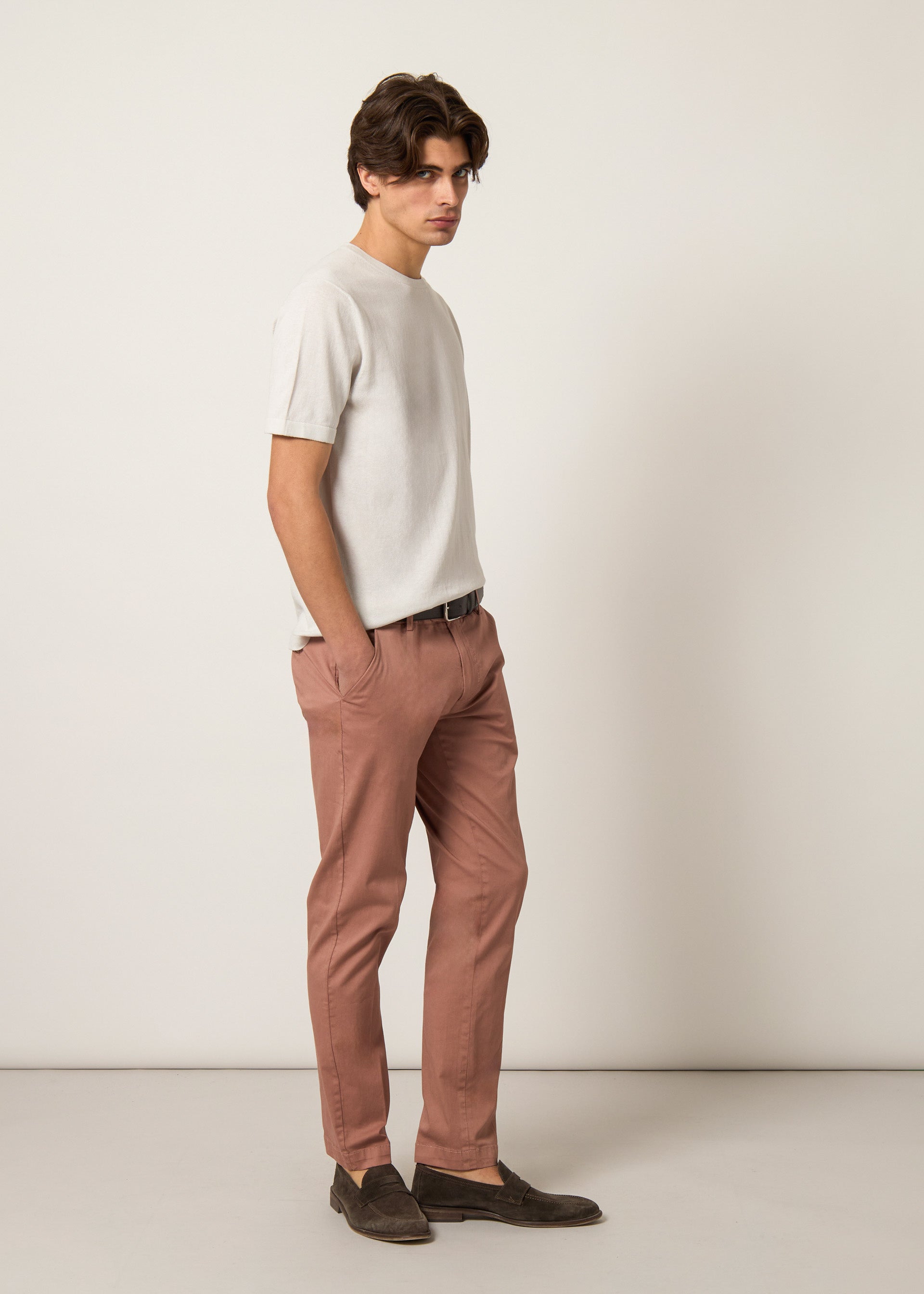 T-shirt in maglia di cotone